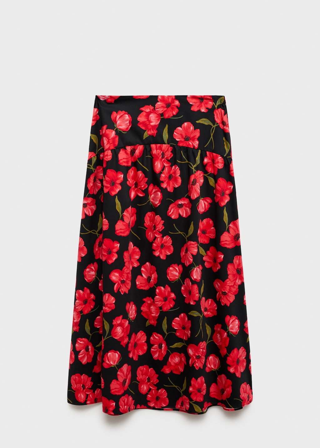 Floral-print flared skirt - Women | MANGO Canada