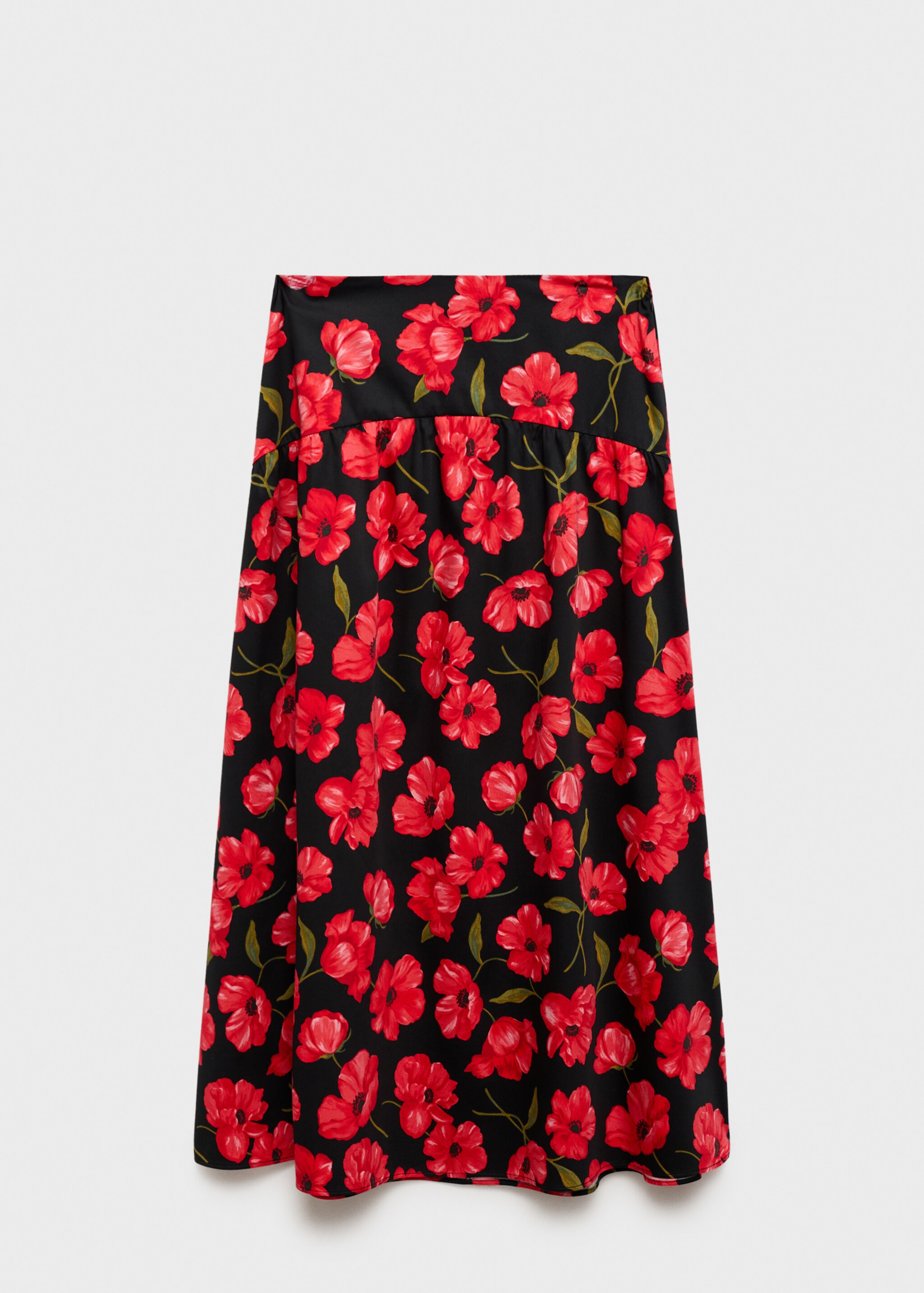 Floral-print flared skirt - Article without model