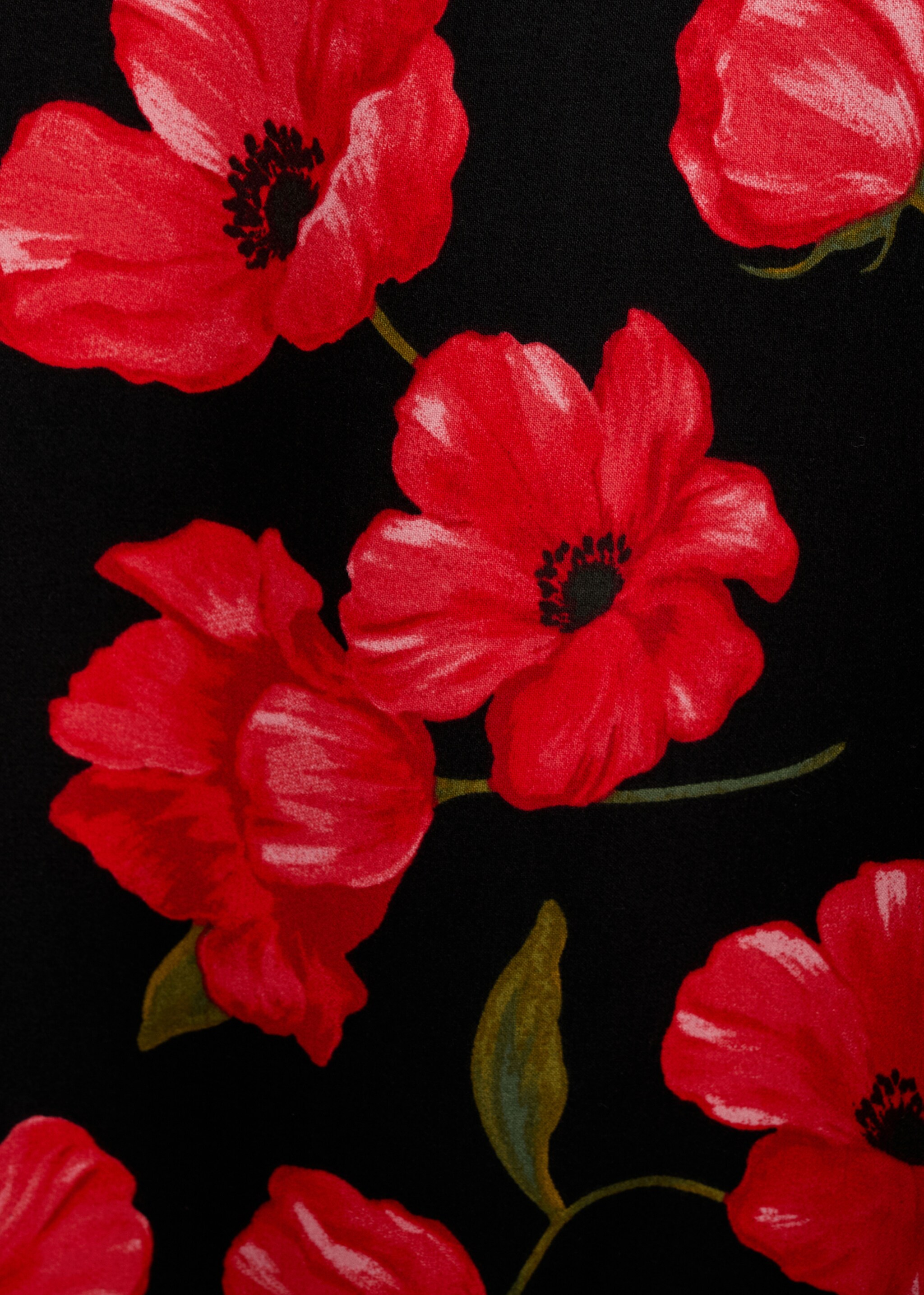 Floral-print flared skirt - Details of the article 0