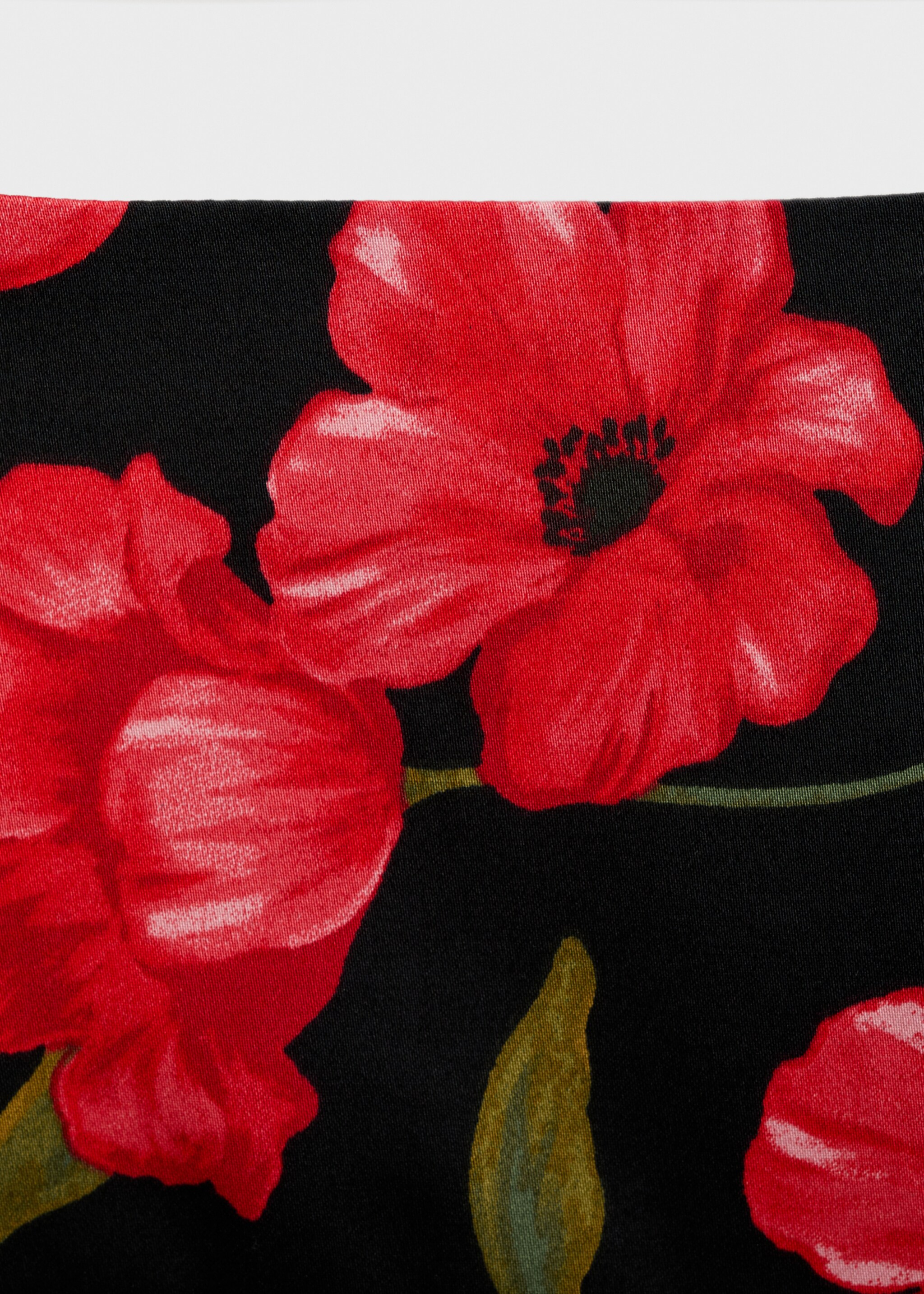 Floral-print flared skirt - Details of the article 8