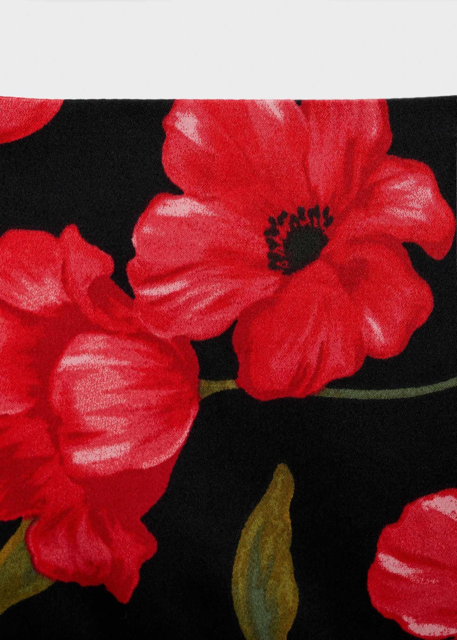 Floral-print flared skirt - Details of the article 8