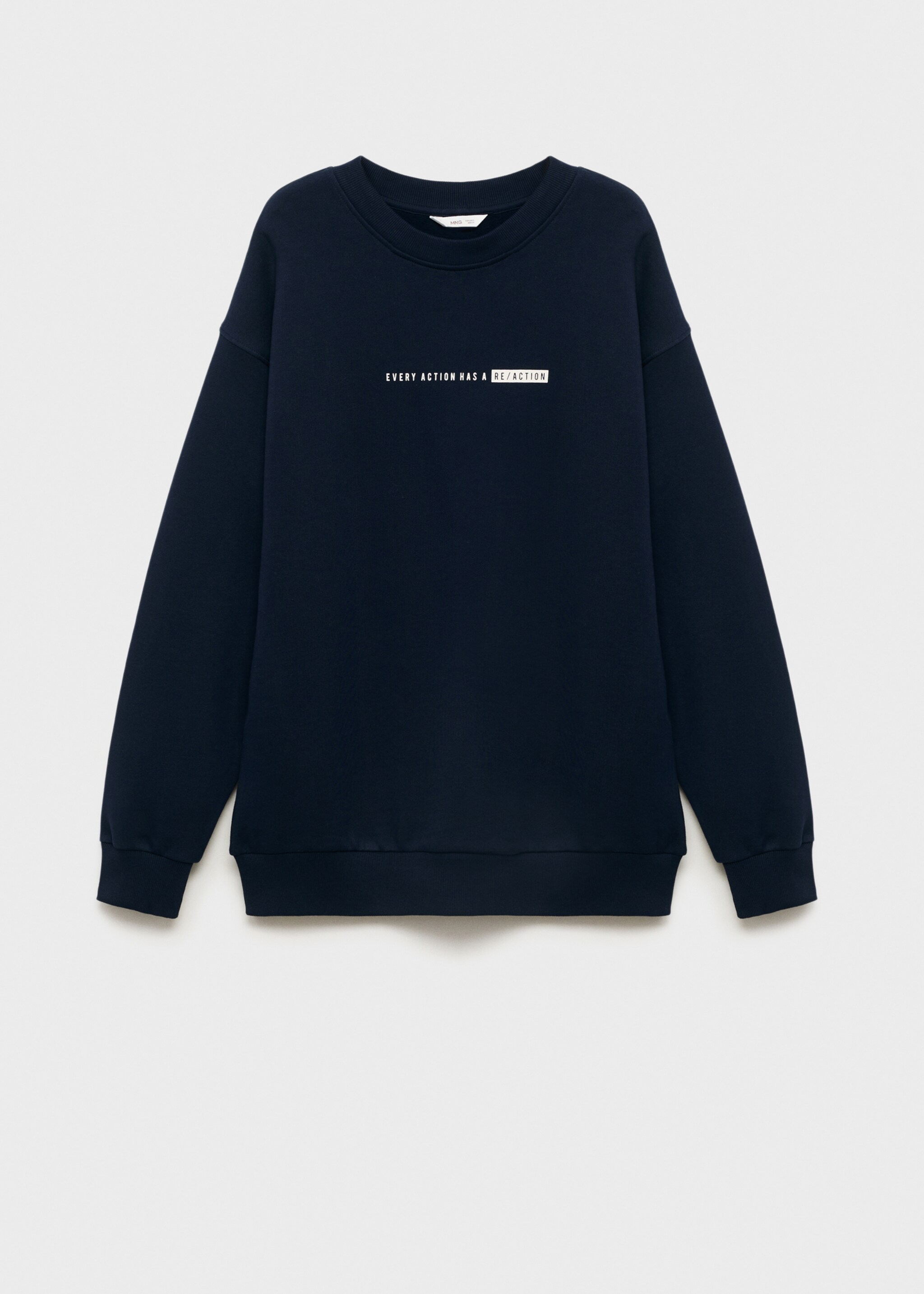 Gemustertes Baumwoll-Sweatshirt - Artikel ohne Model
