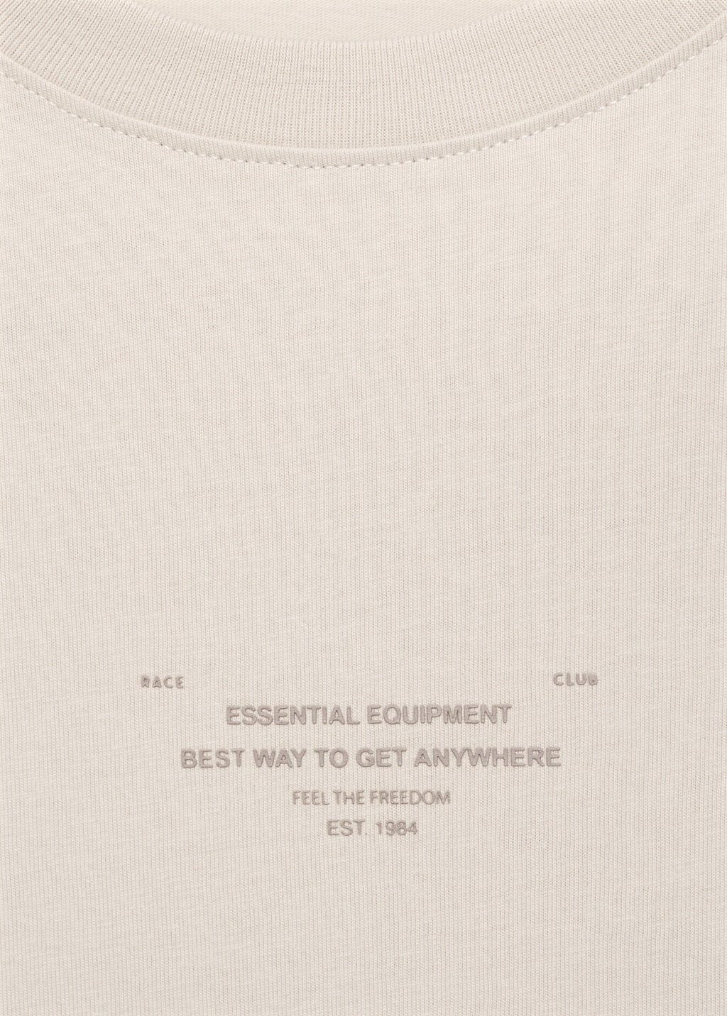 Printed cotton-blend t-shirt