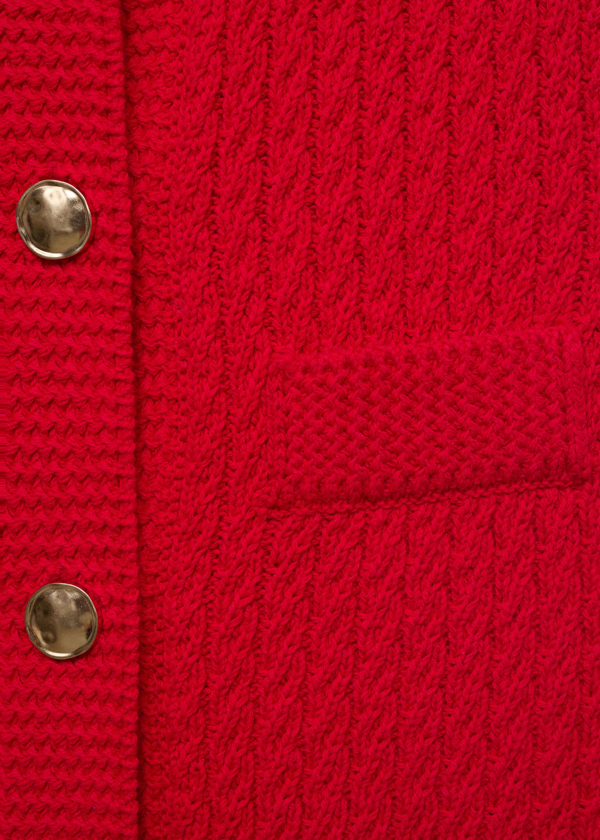 Gilet maille épaisse boutons - Détail de l'article 0