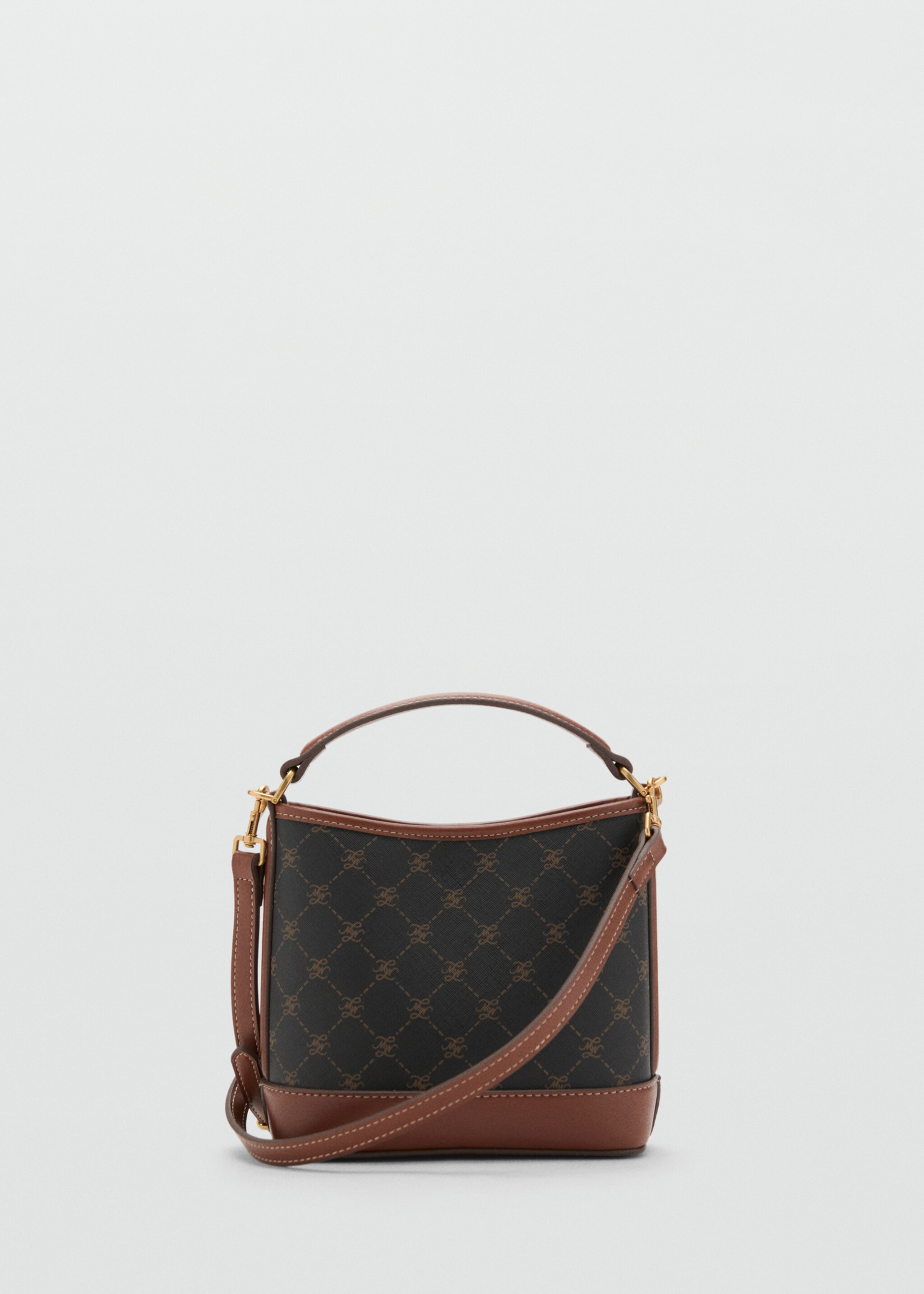 Bolso bucket estampado contraste - Artículo sin modelo