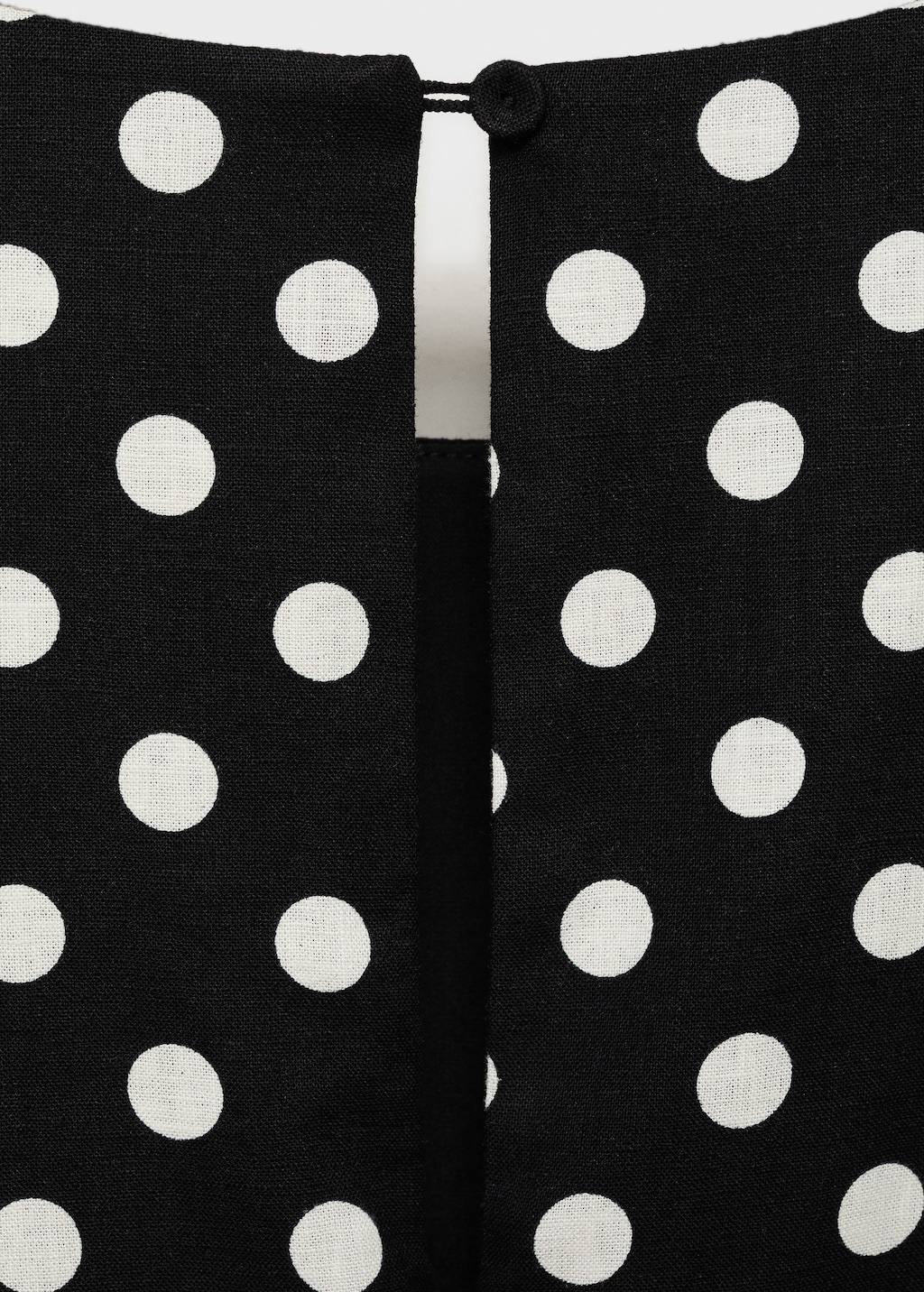 Polka-dot belt jumpsuit