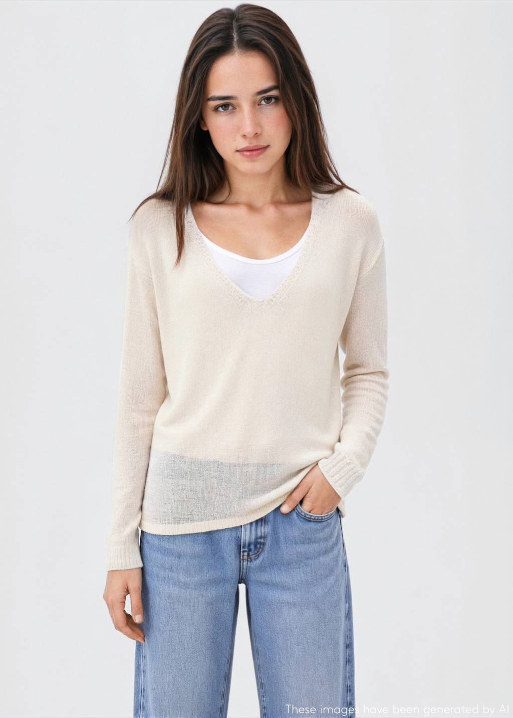 【U LAN】Leven Summer Openwork Knit Crochet Pattern - Openwork Summer Sweater, 2 Styles in Long