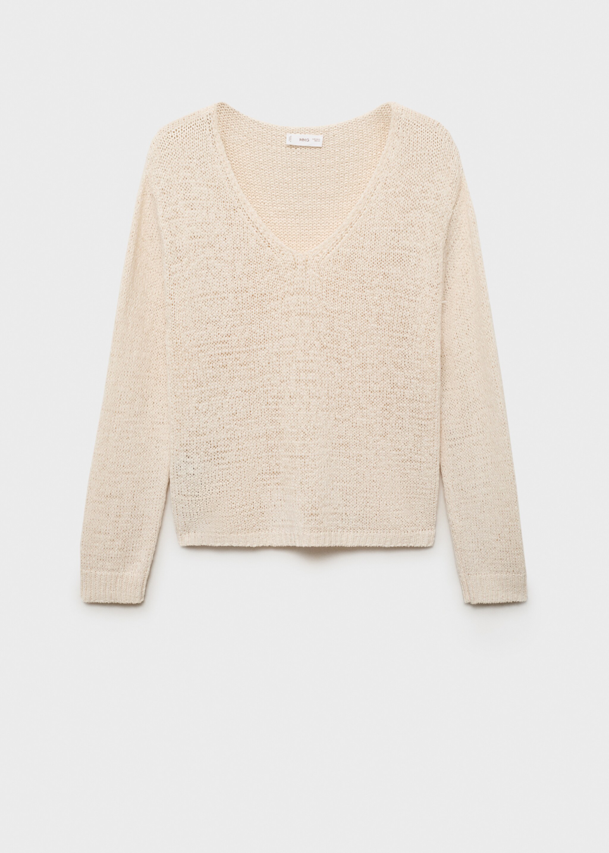 Openwork knit sweater - Article without model