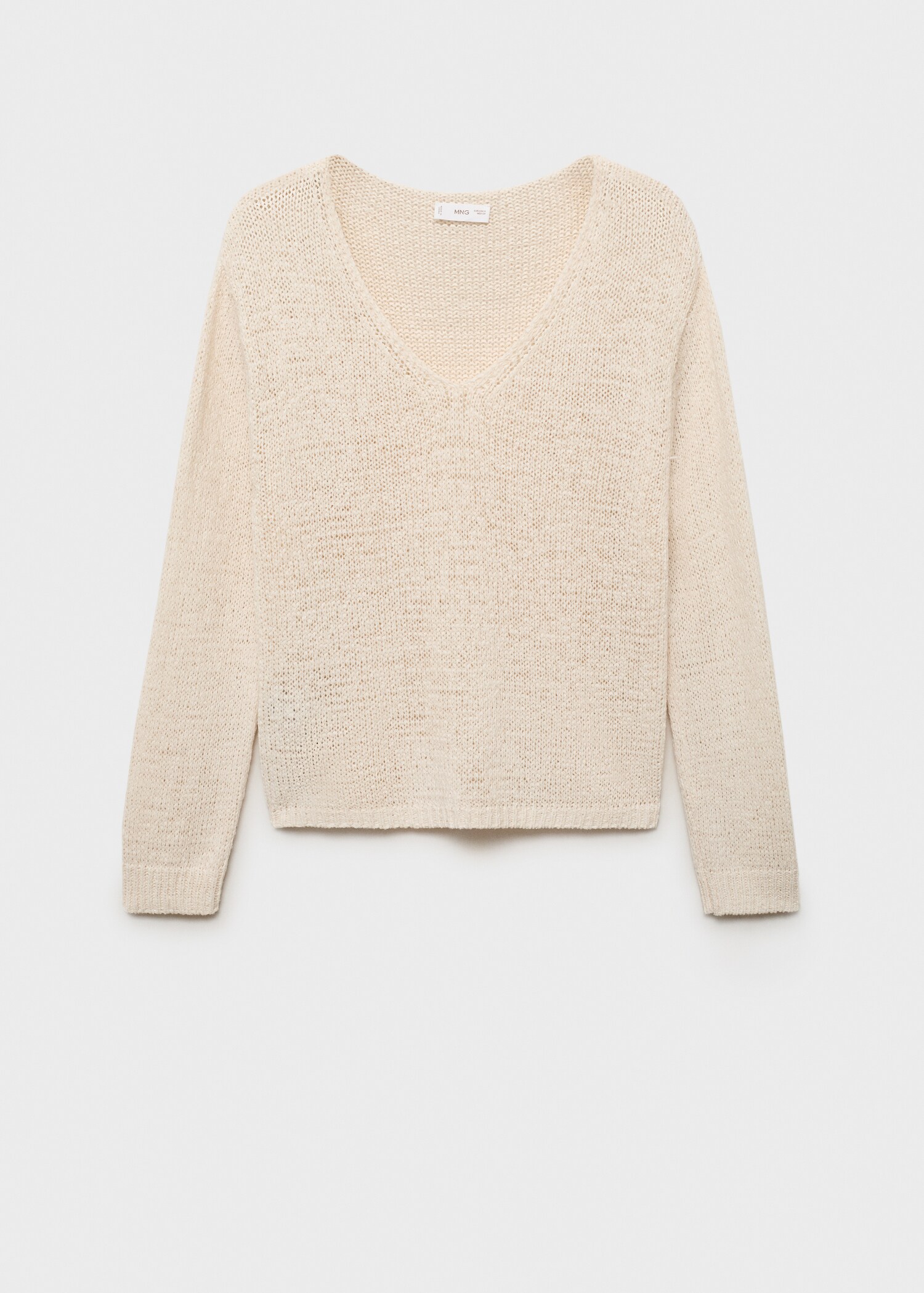Openwork knit sweater - Article without model