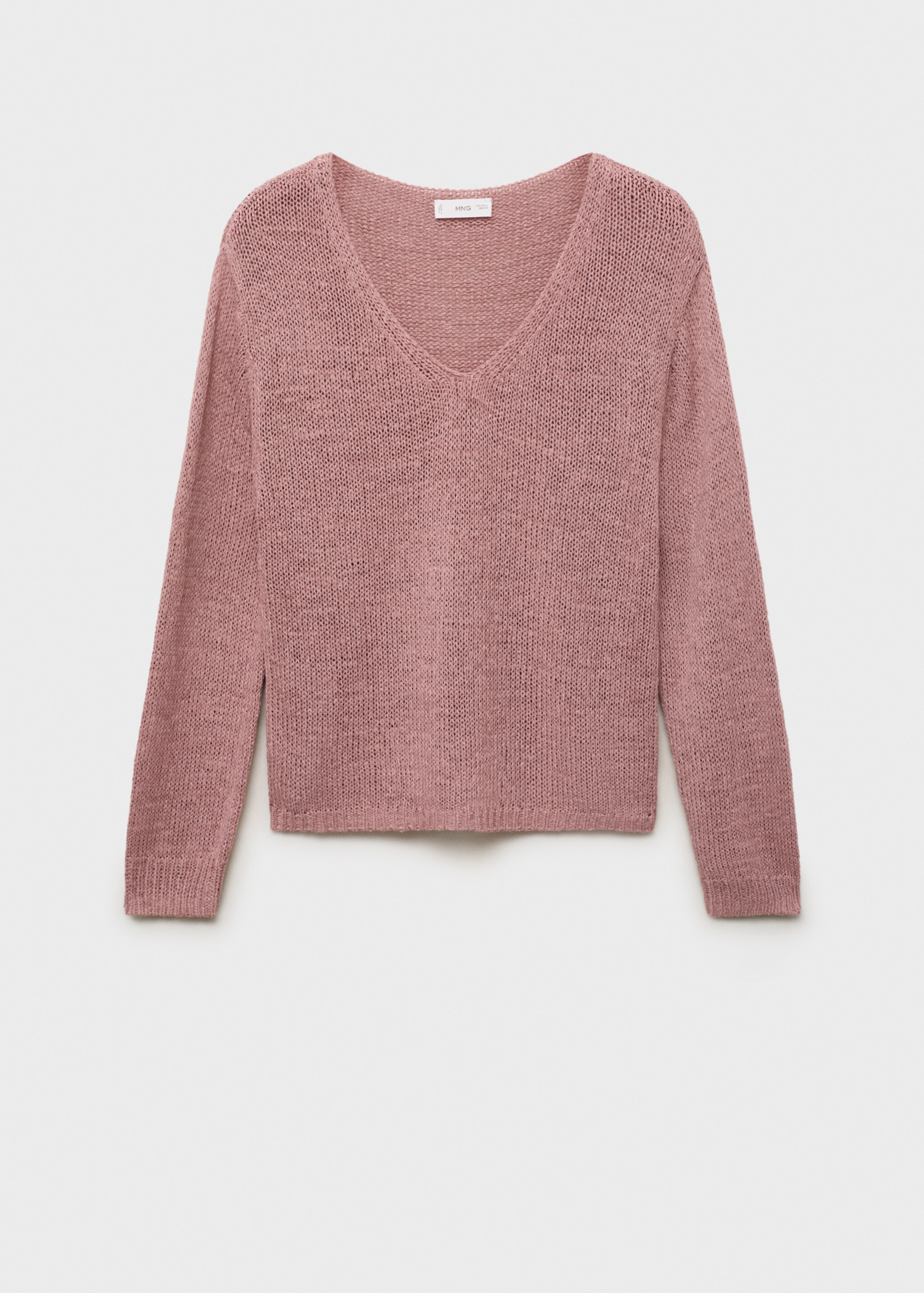 Openwork knit sweater - Article without model