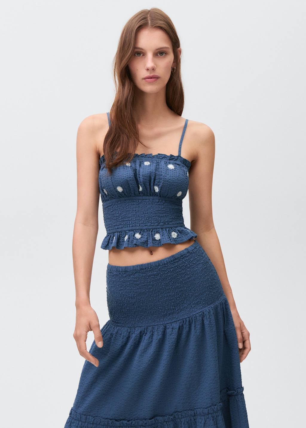 トップス mirror9 Damage strawberry champagne tops mirror9 Damage strawberry champagne tops