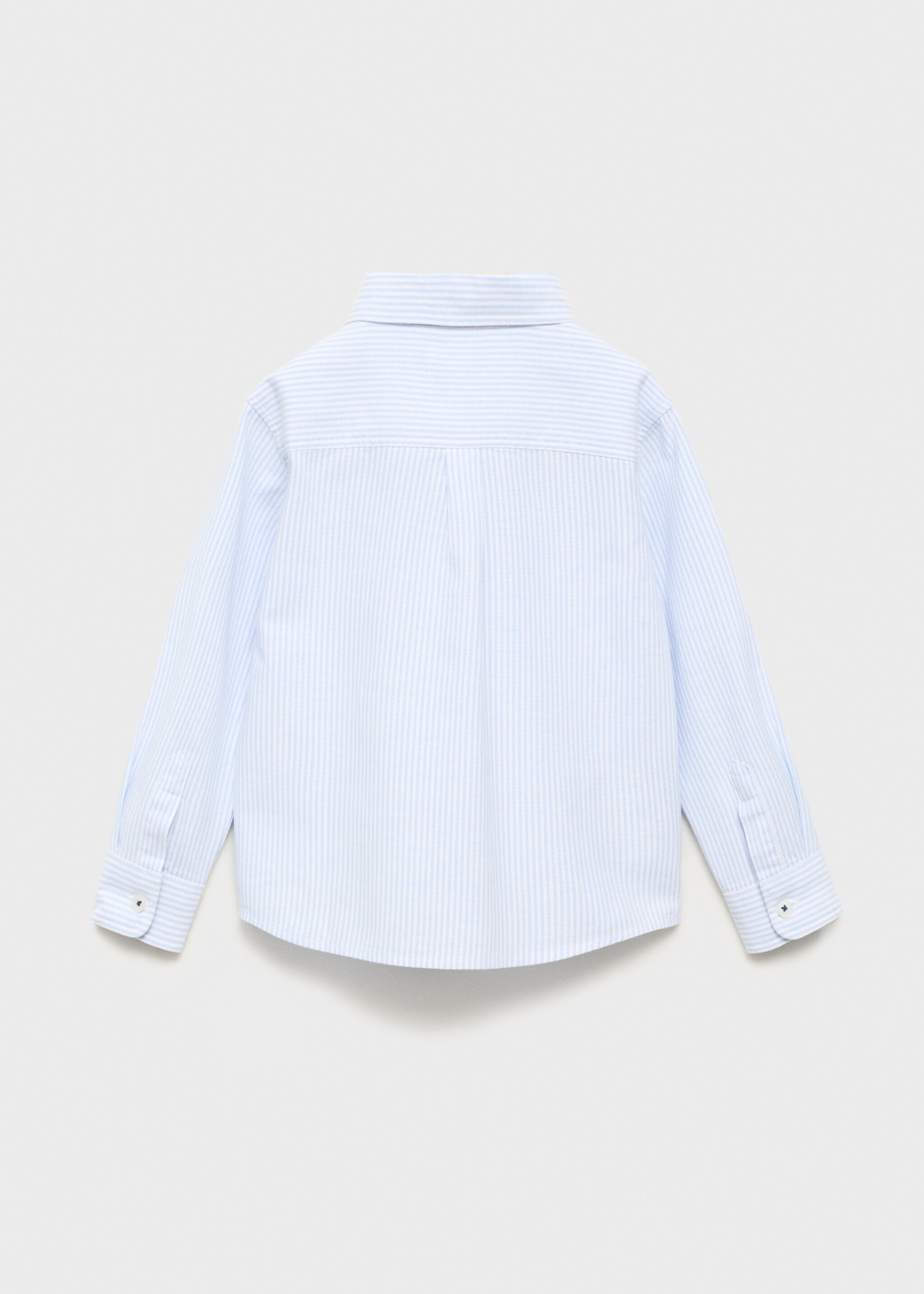Striped Oxford shirt - Reverse of the article
