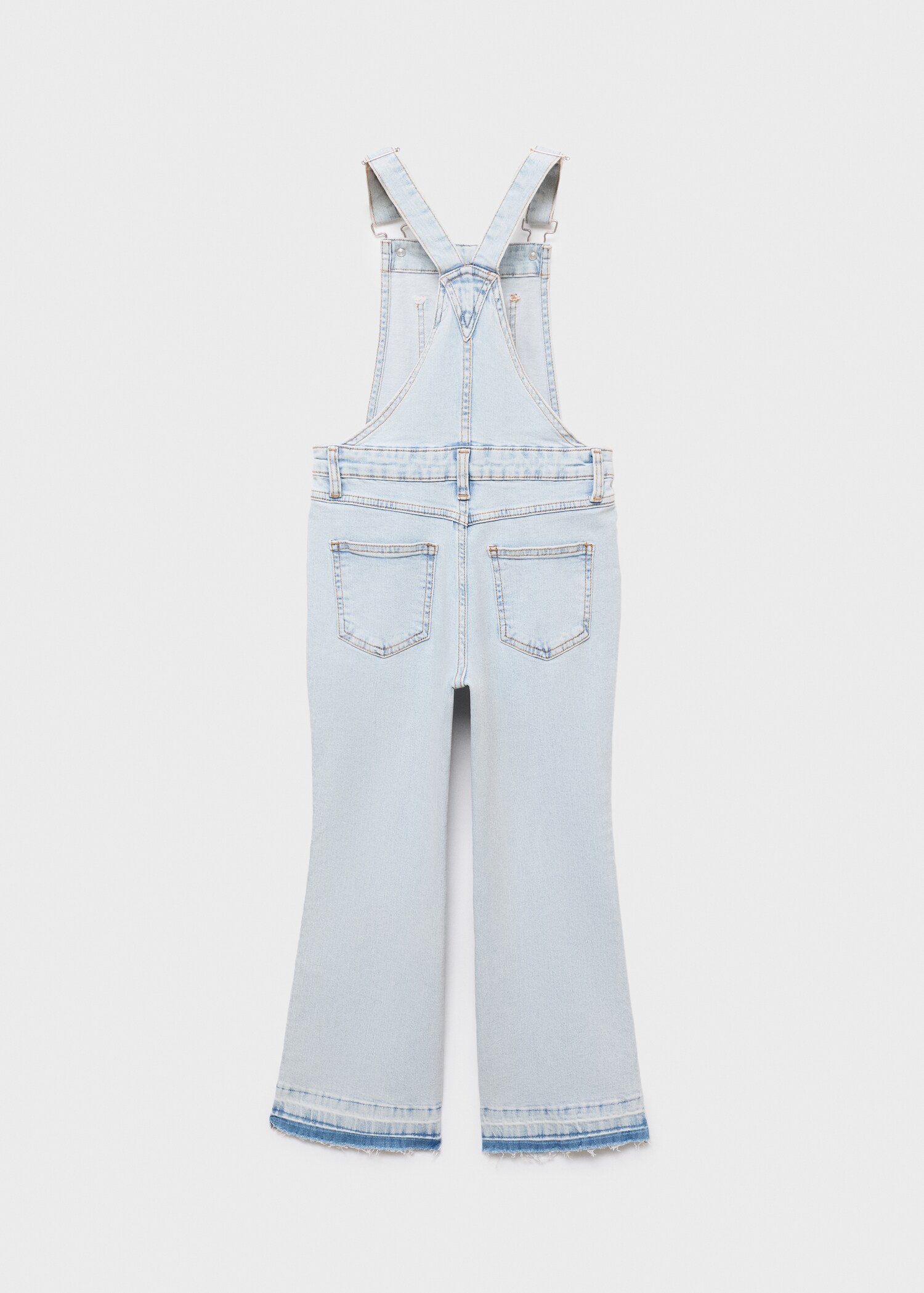 Denim cotton dungarees - الجهة الخلفية للمنتج