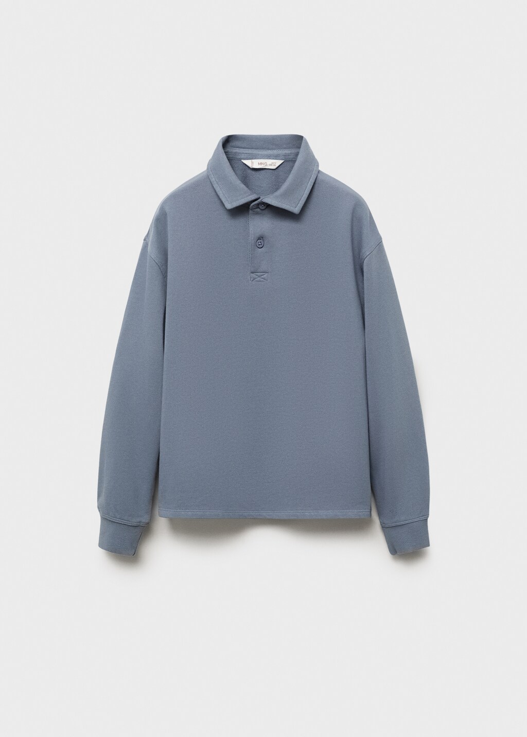 Polo-neck sweatshirt