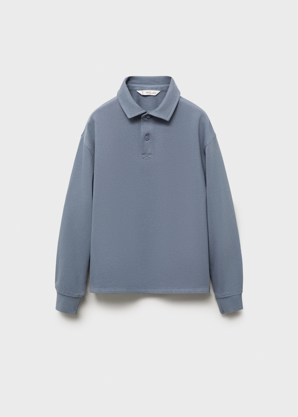 Polo-neck sweatshirt