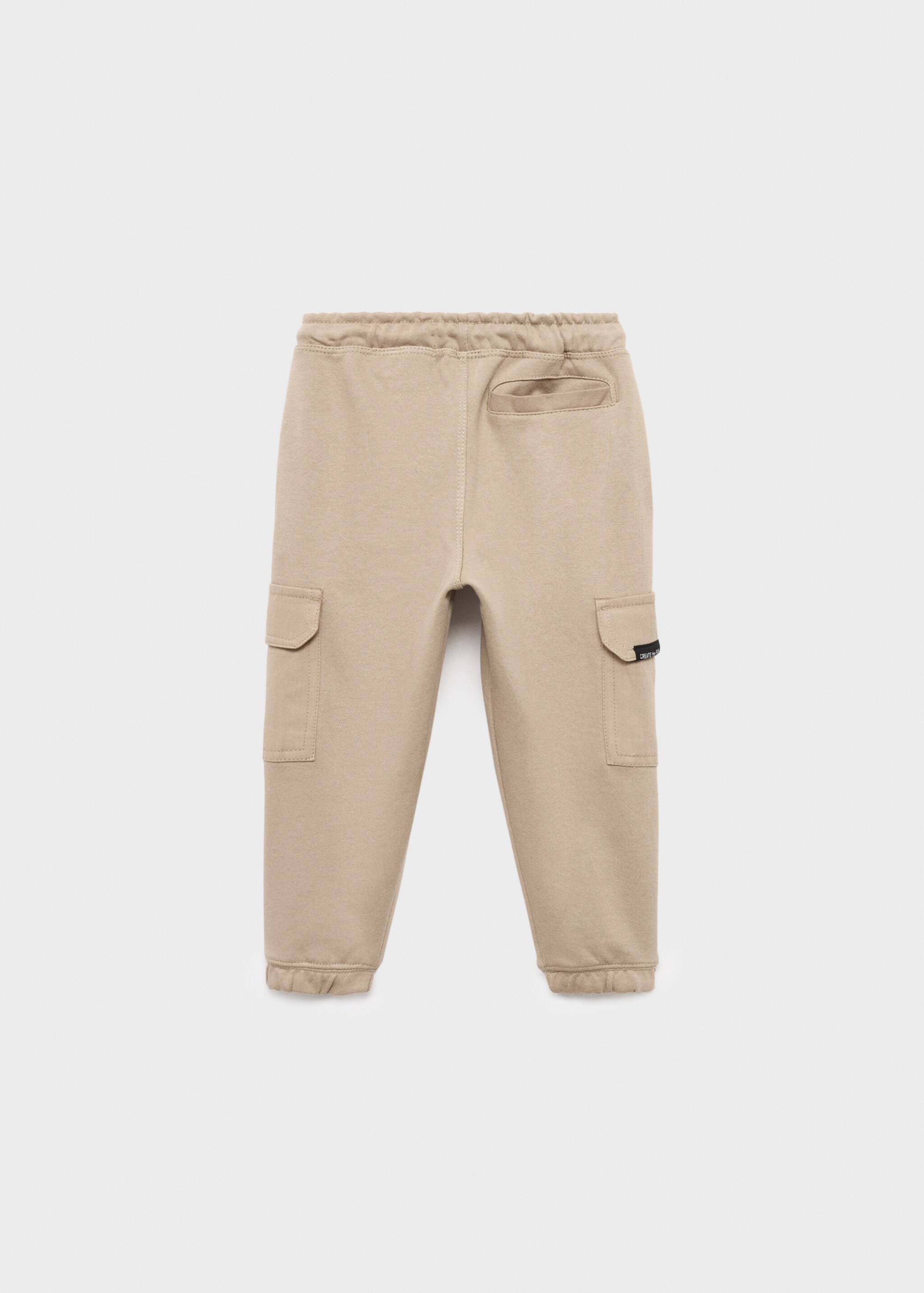 Cargo joggers with drawstring - Reverse of the article