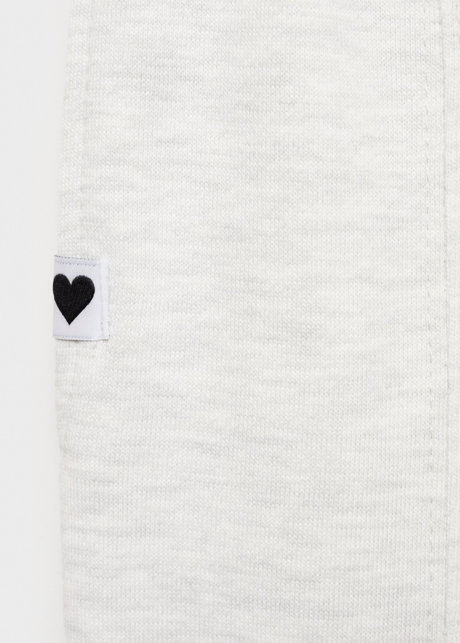 Cotton joggers with elastic waist - Details of the article 0