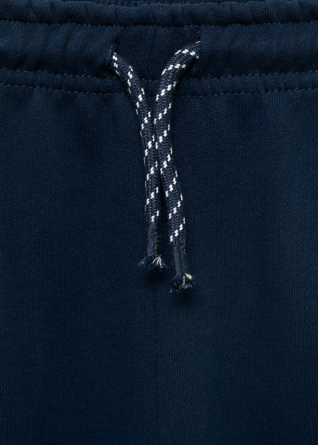 Cotton joggers with elastic waist