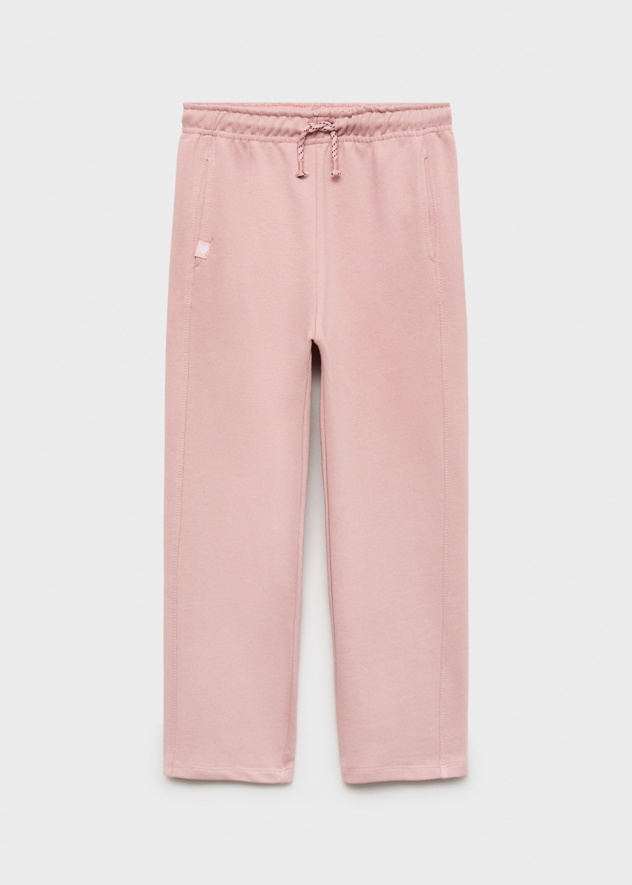 Cotton joggers with elastic waist - Article without model