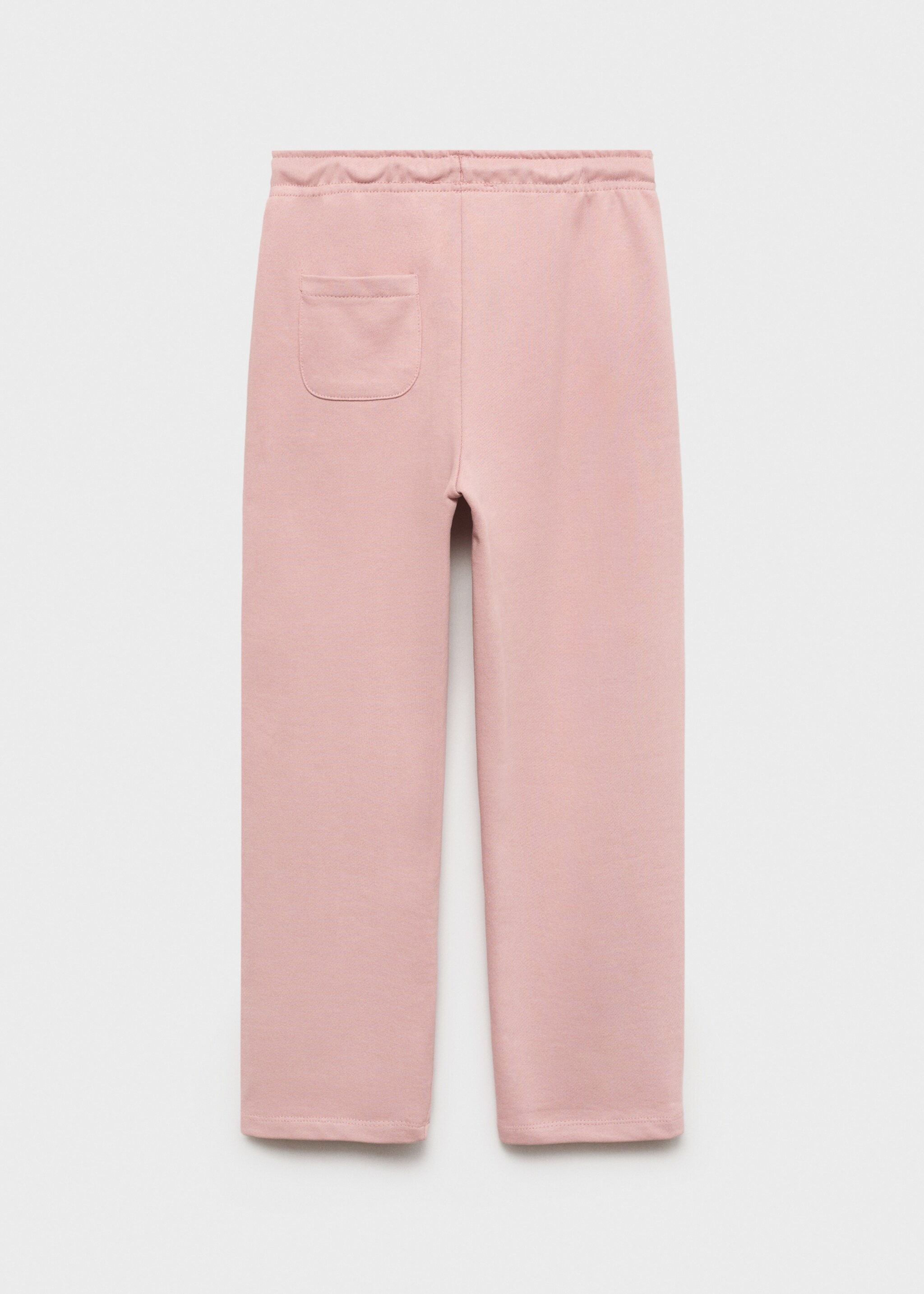 Cotton joggers with elastic waist - Reverse of the article