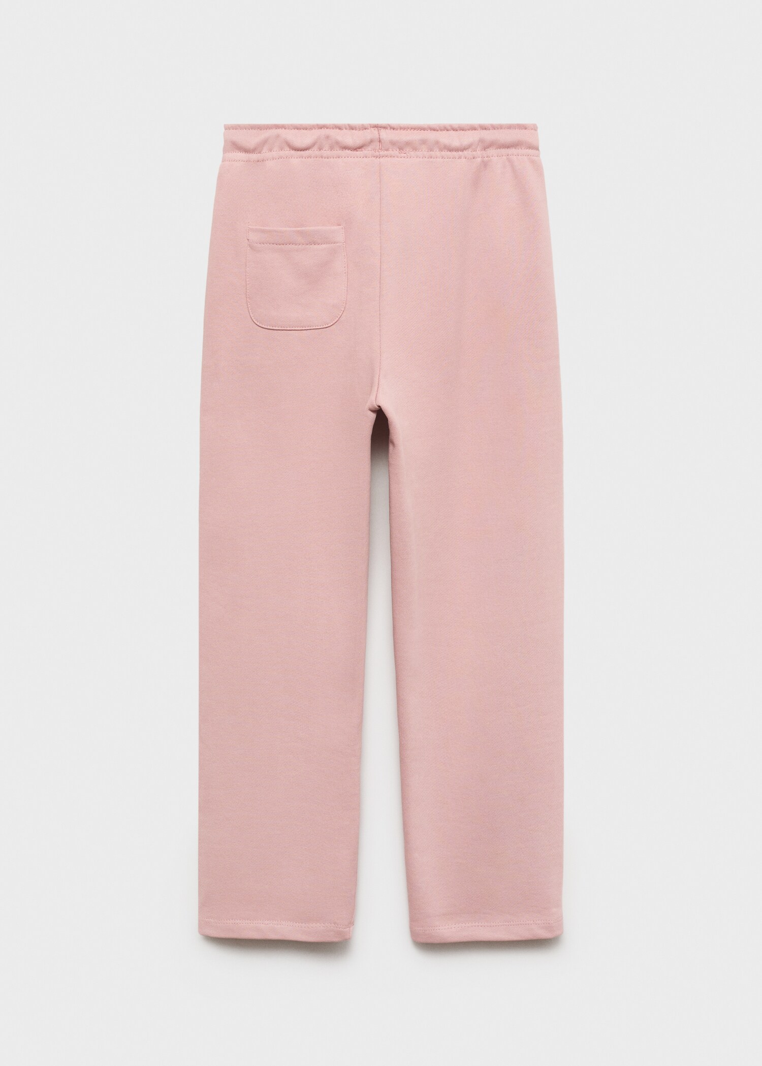 Cotton joggers with elastic waist - Reverse of the article