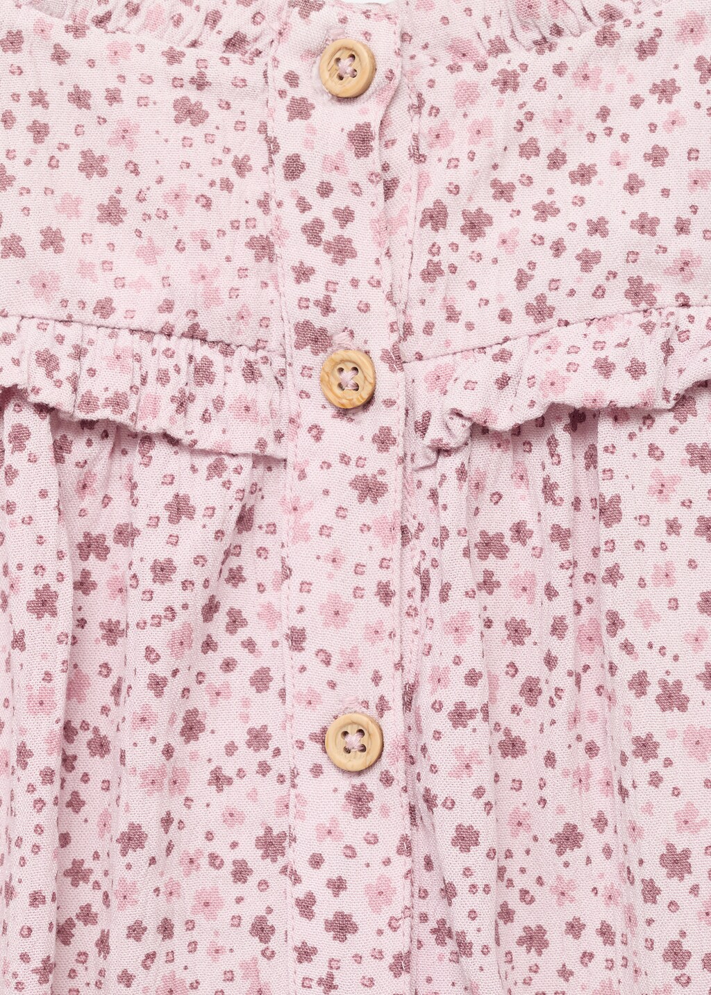 Printed dress and nappy cover