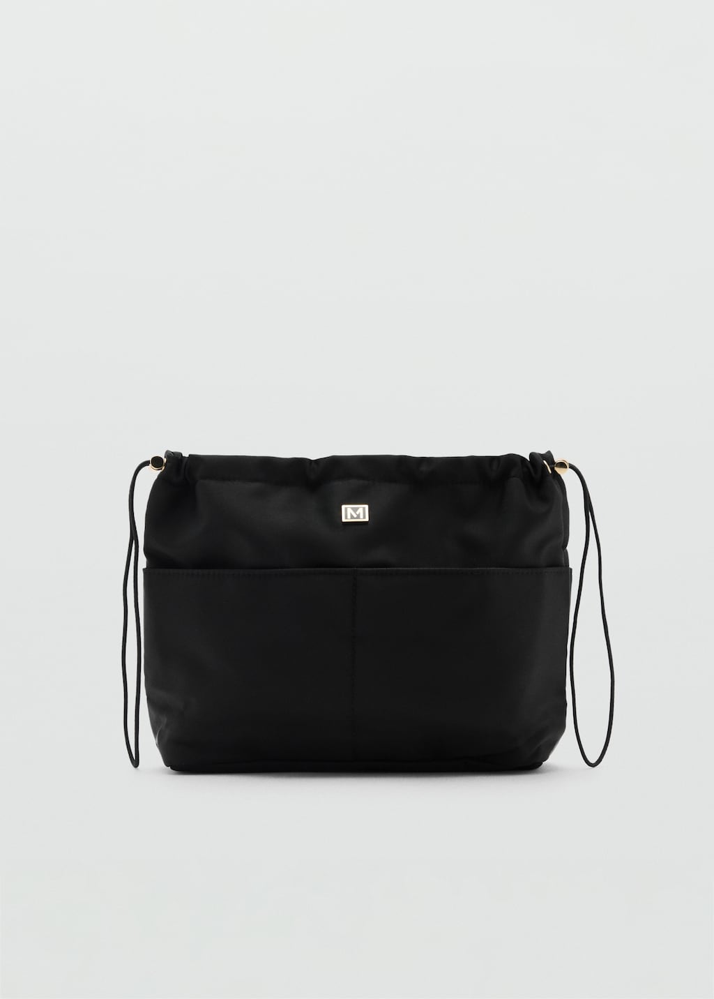 Nylon toiletry bag with pockets