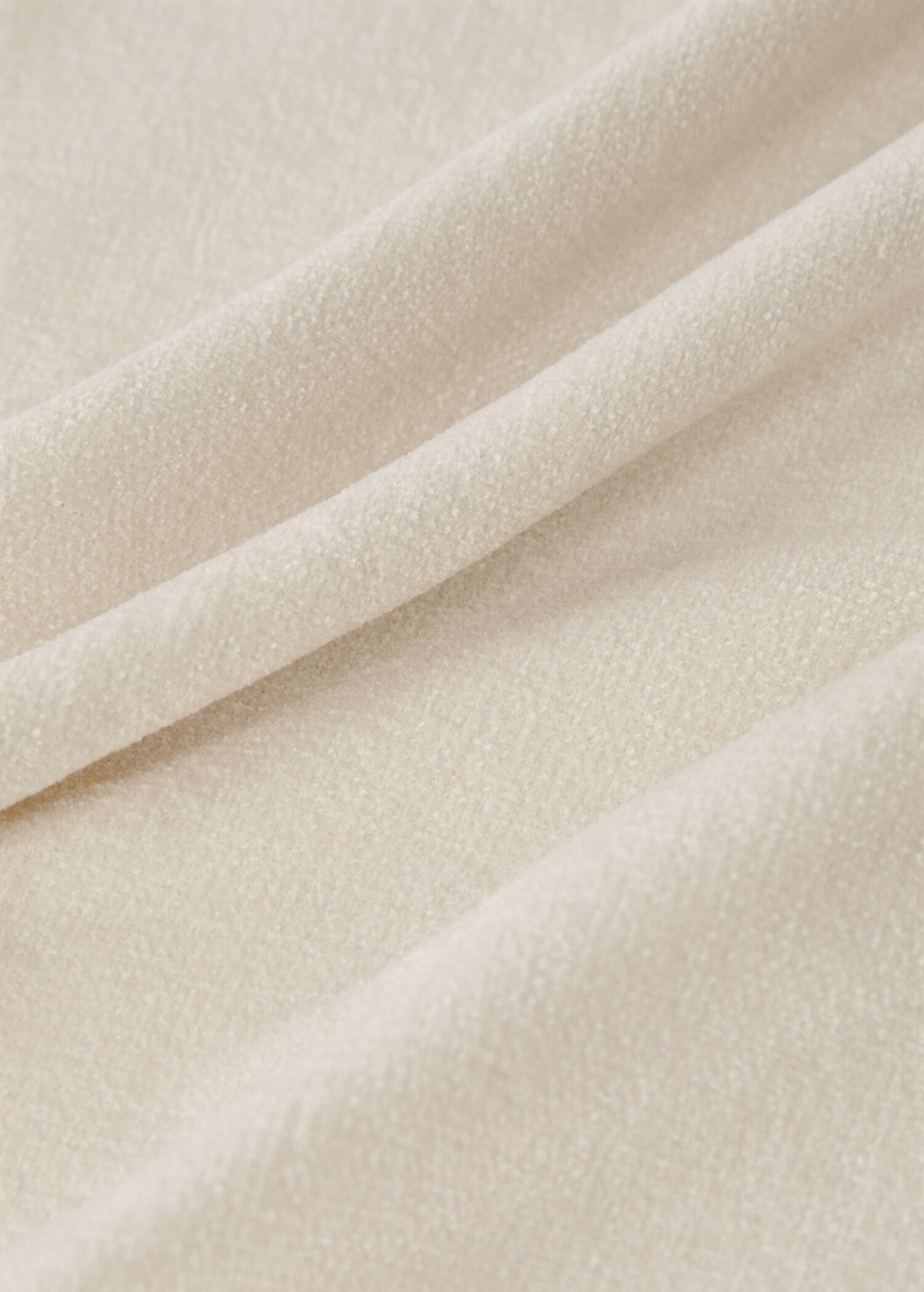 Chenille blanket with fringes - Details of the article 2
