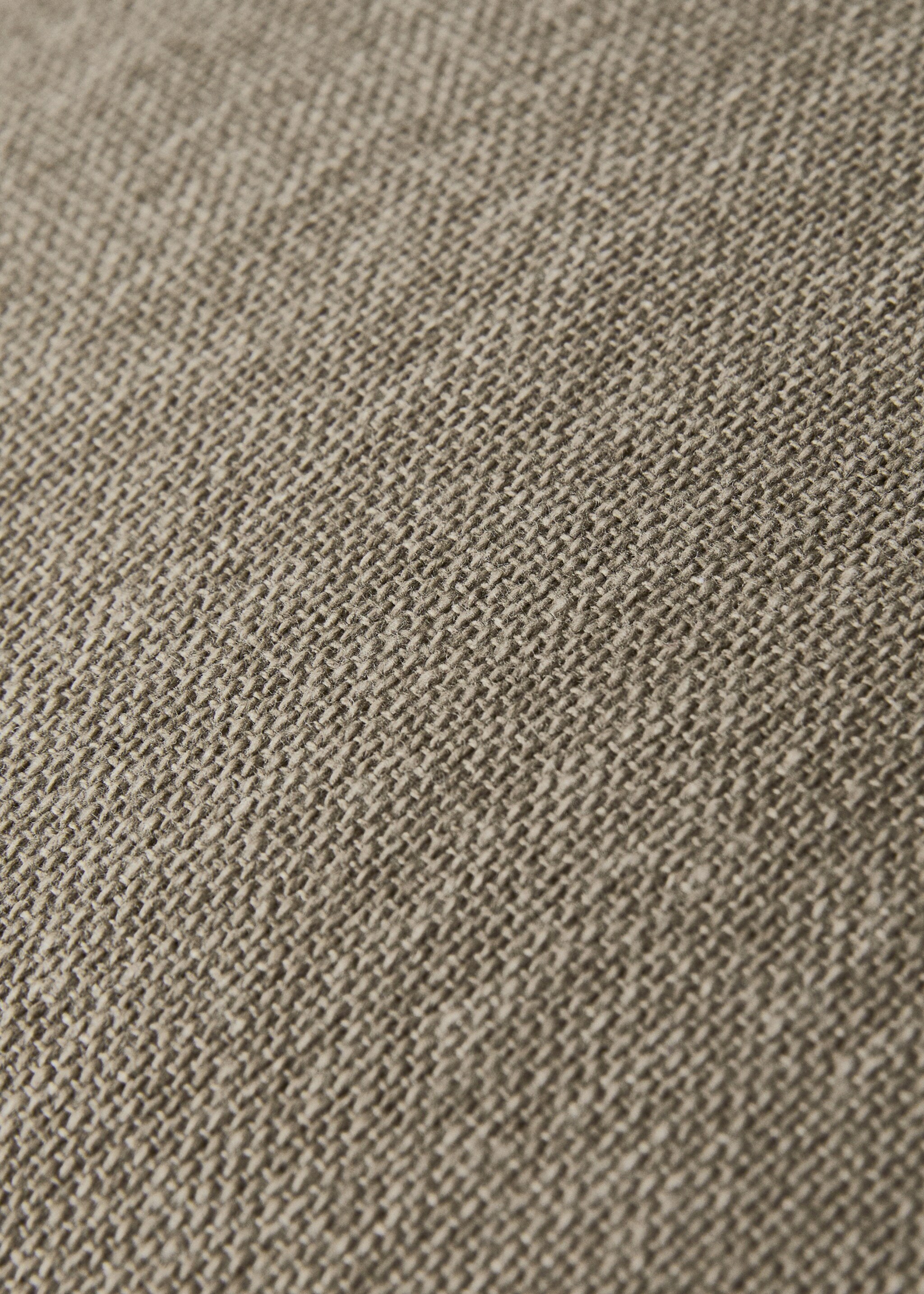 Paspelierter Kissenbezug 45 x 45 cm - Detail des Artikels 2, Grün. Ref: 17043310-00.