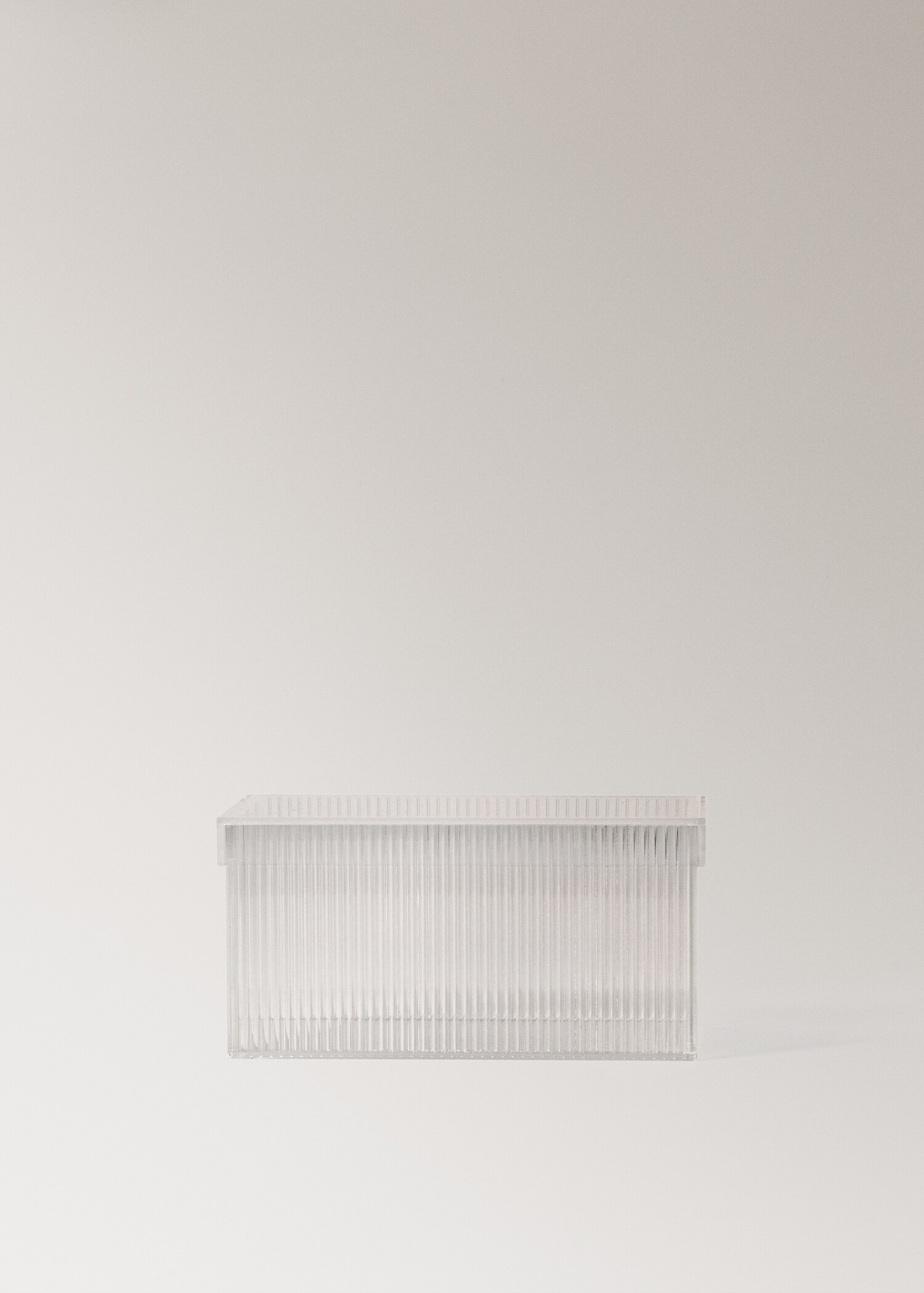 Medium transparent box - Article without model
