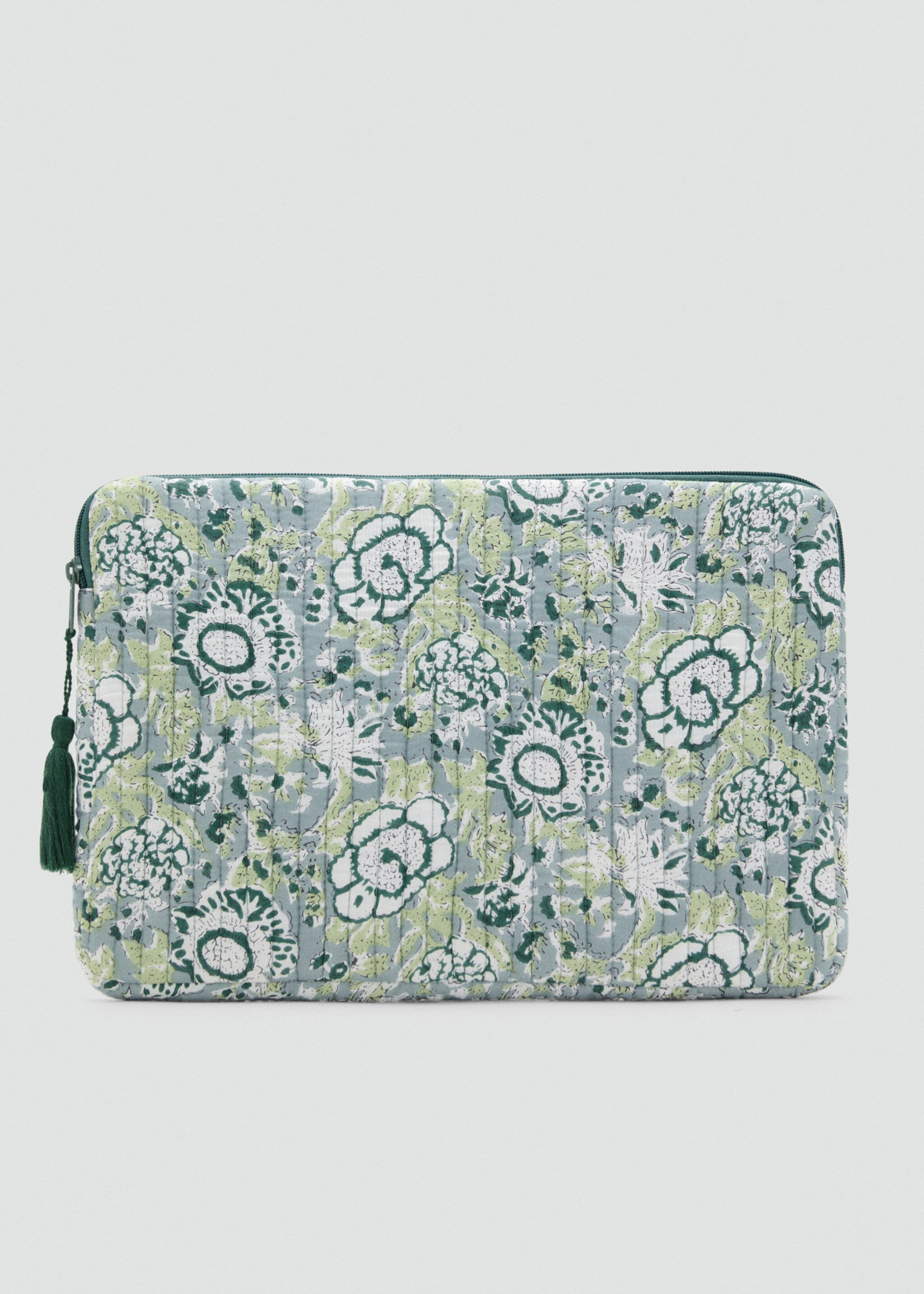 Printed laptop case - Article without model, Pastel Green. Ref: 17043314-00.