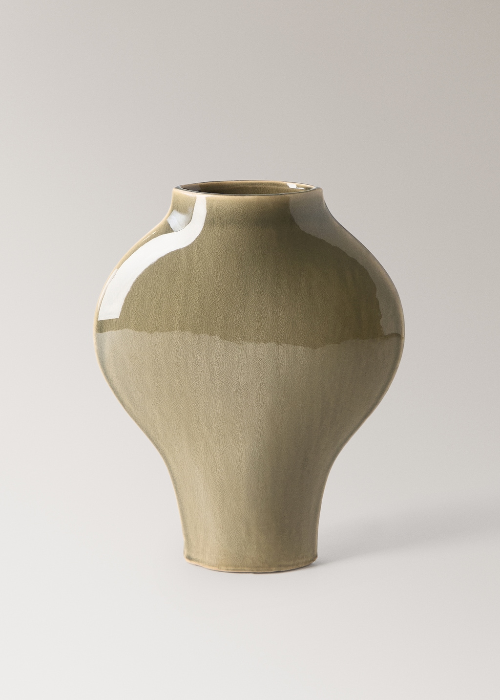 Large stoneware vase
