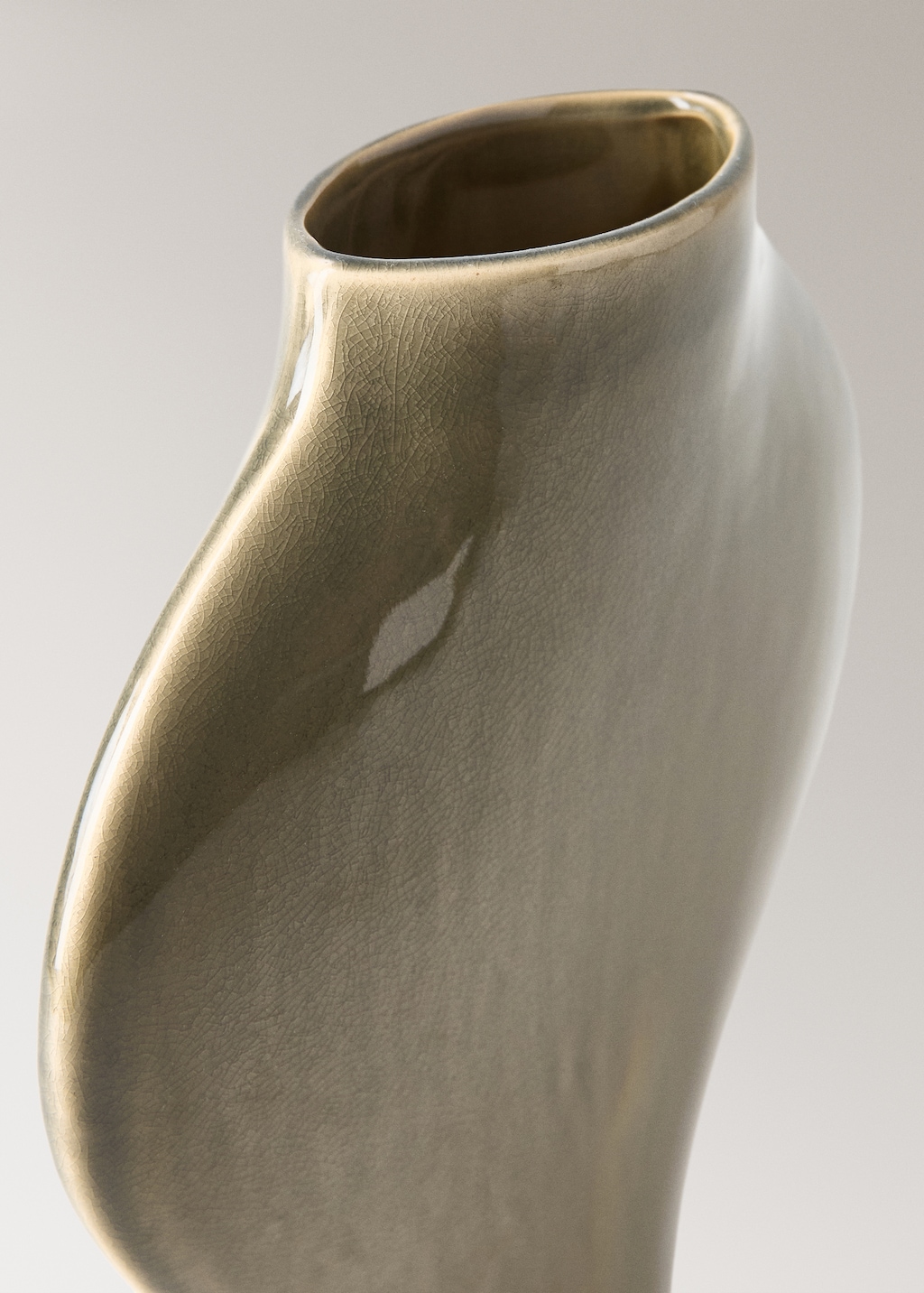 Large stoneware vase
