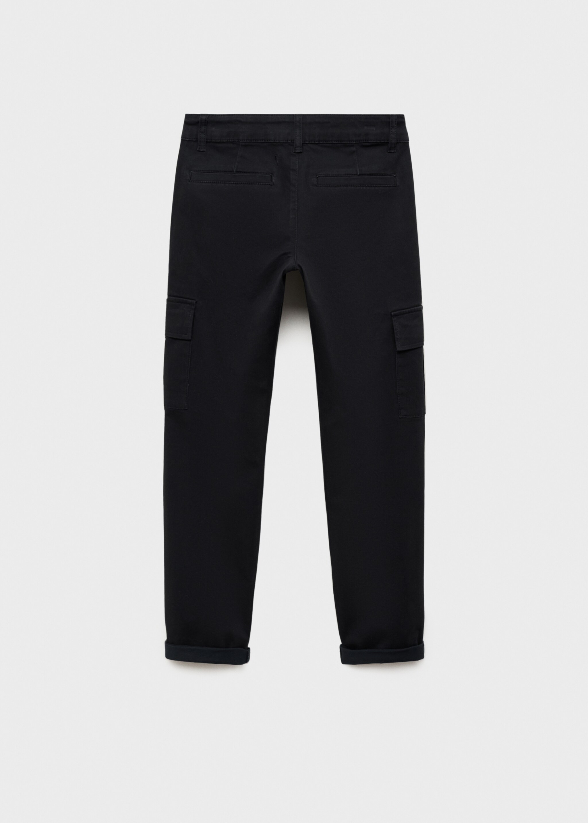 Pantalón cargo algodón - Reverso del artículo