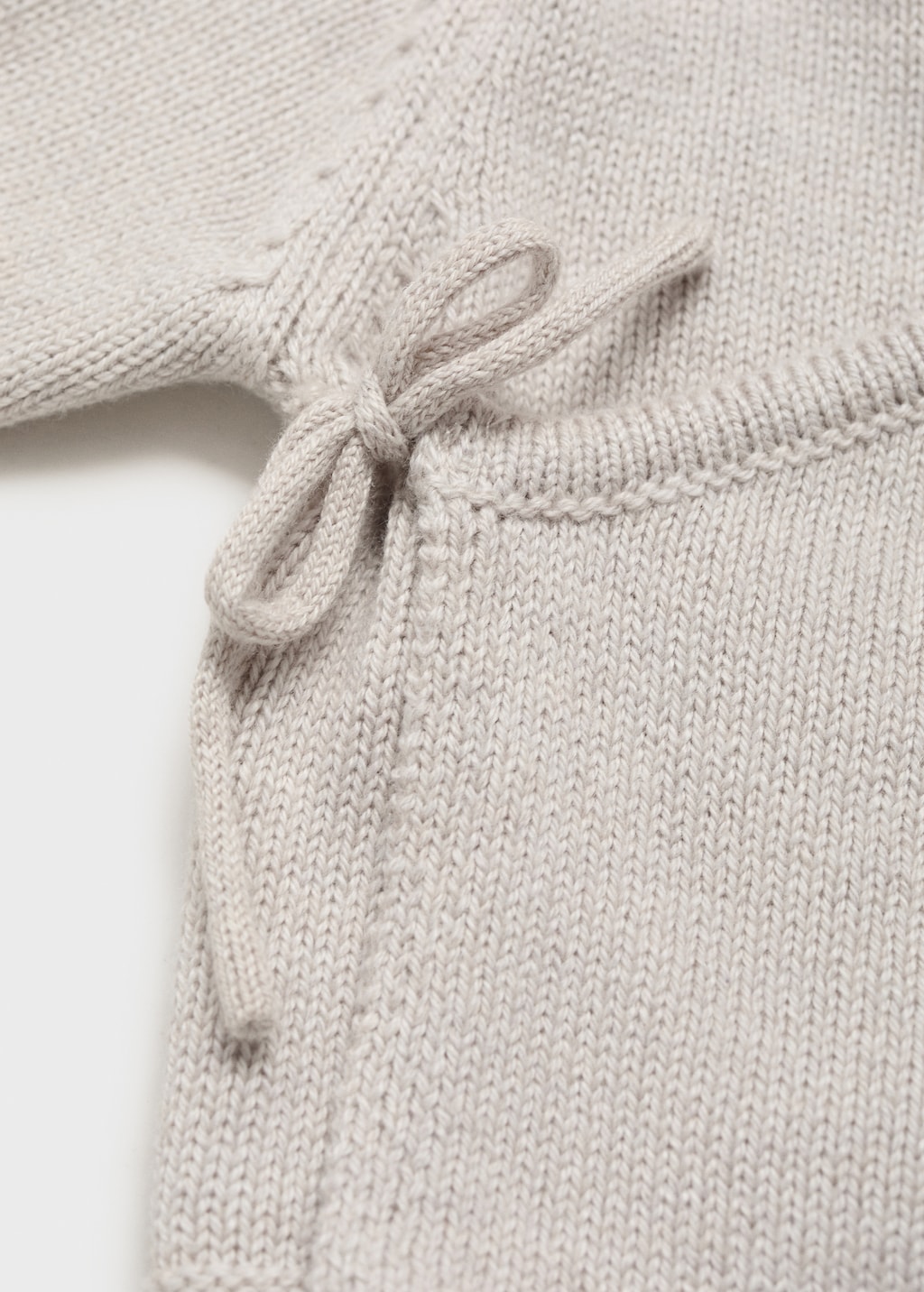 Knitted cotton sweater