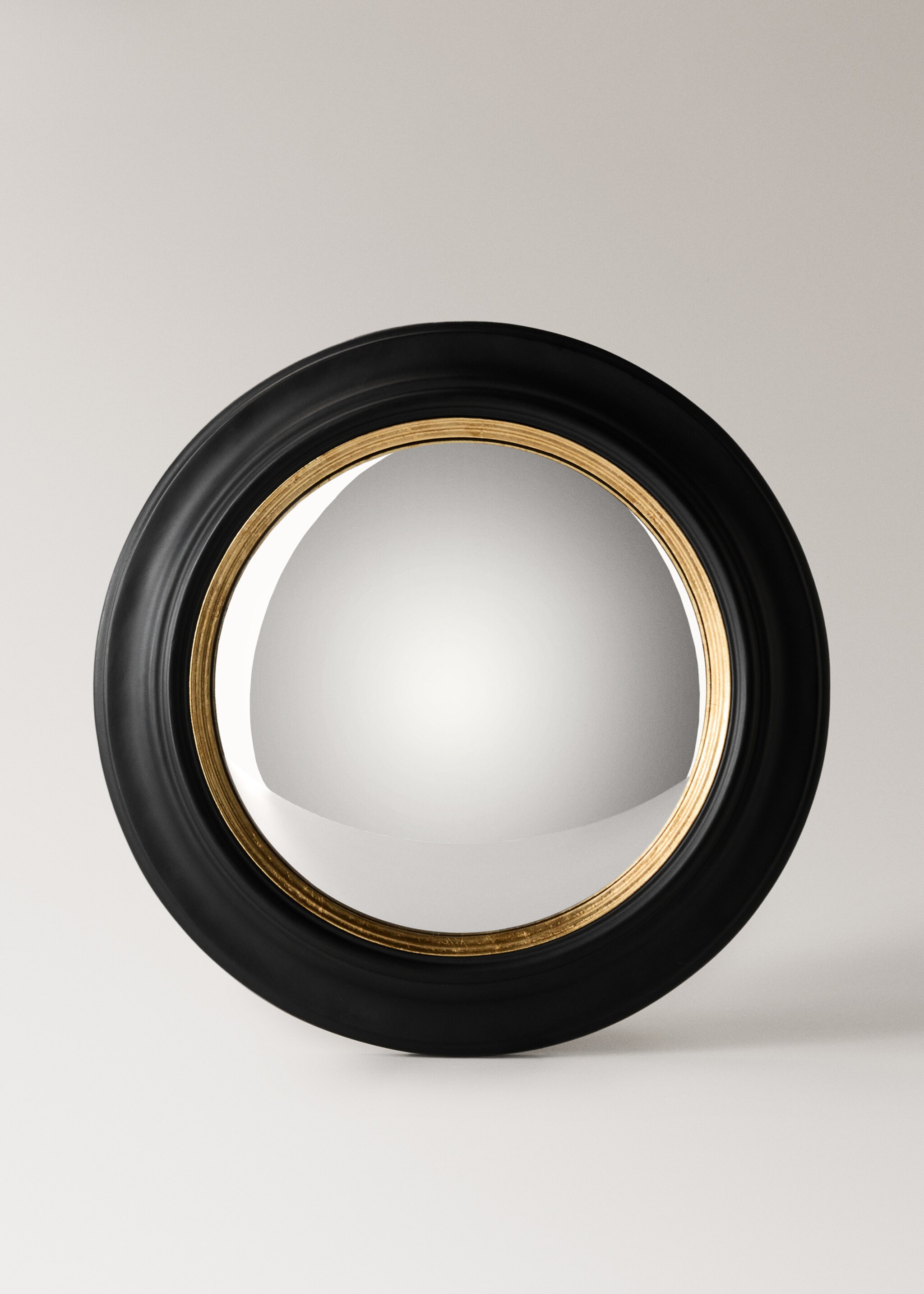 Small convex mirror - Article without model, Black. Ref: 17043801-00.