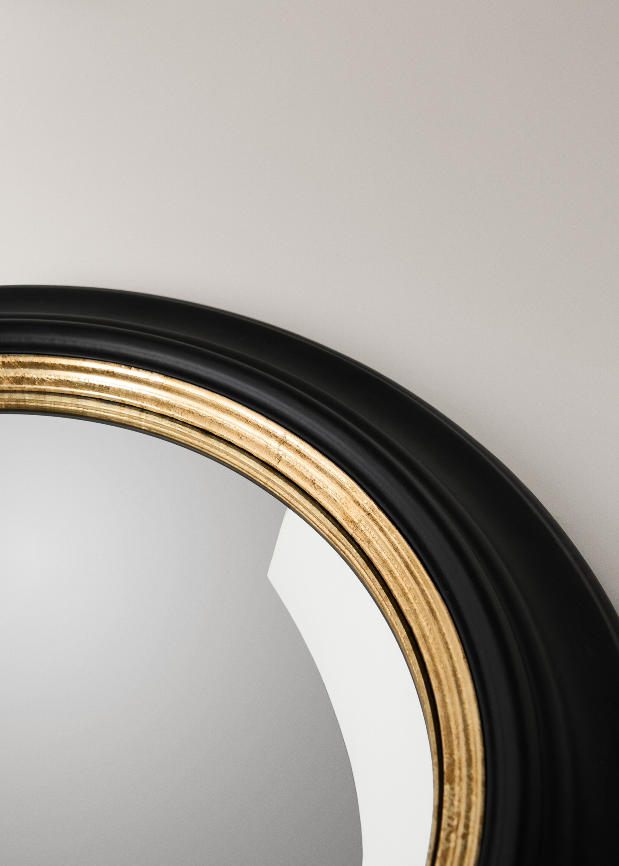 Small convex mirror - Details of the article 3, Black. Ref: 17043801-00.