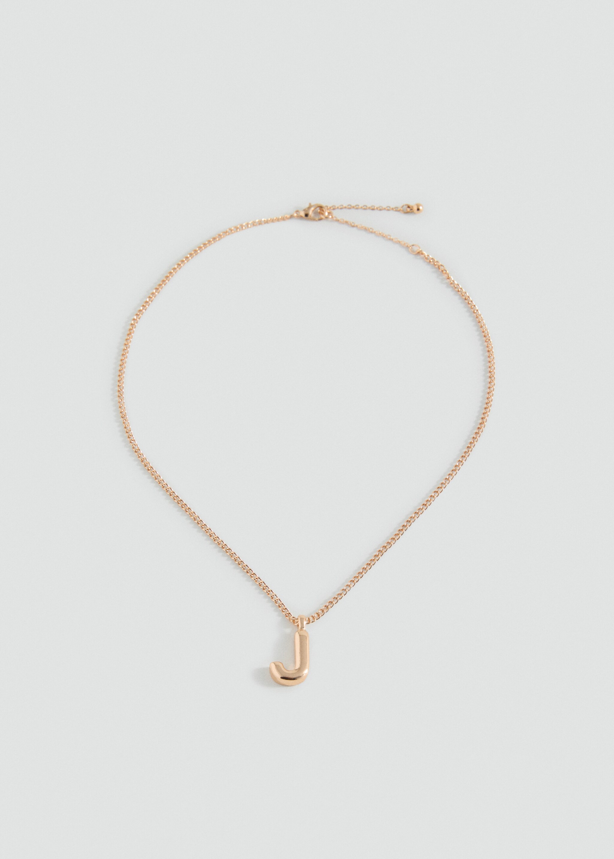 Letter Pendant Necklace - Article without model, Gold. Ref: 17043805-00.