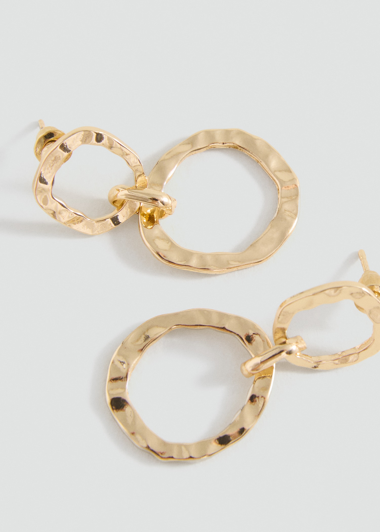 Boucles d'oreilles combinées - Plan moyen