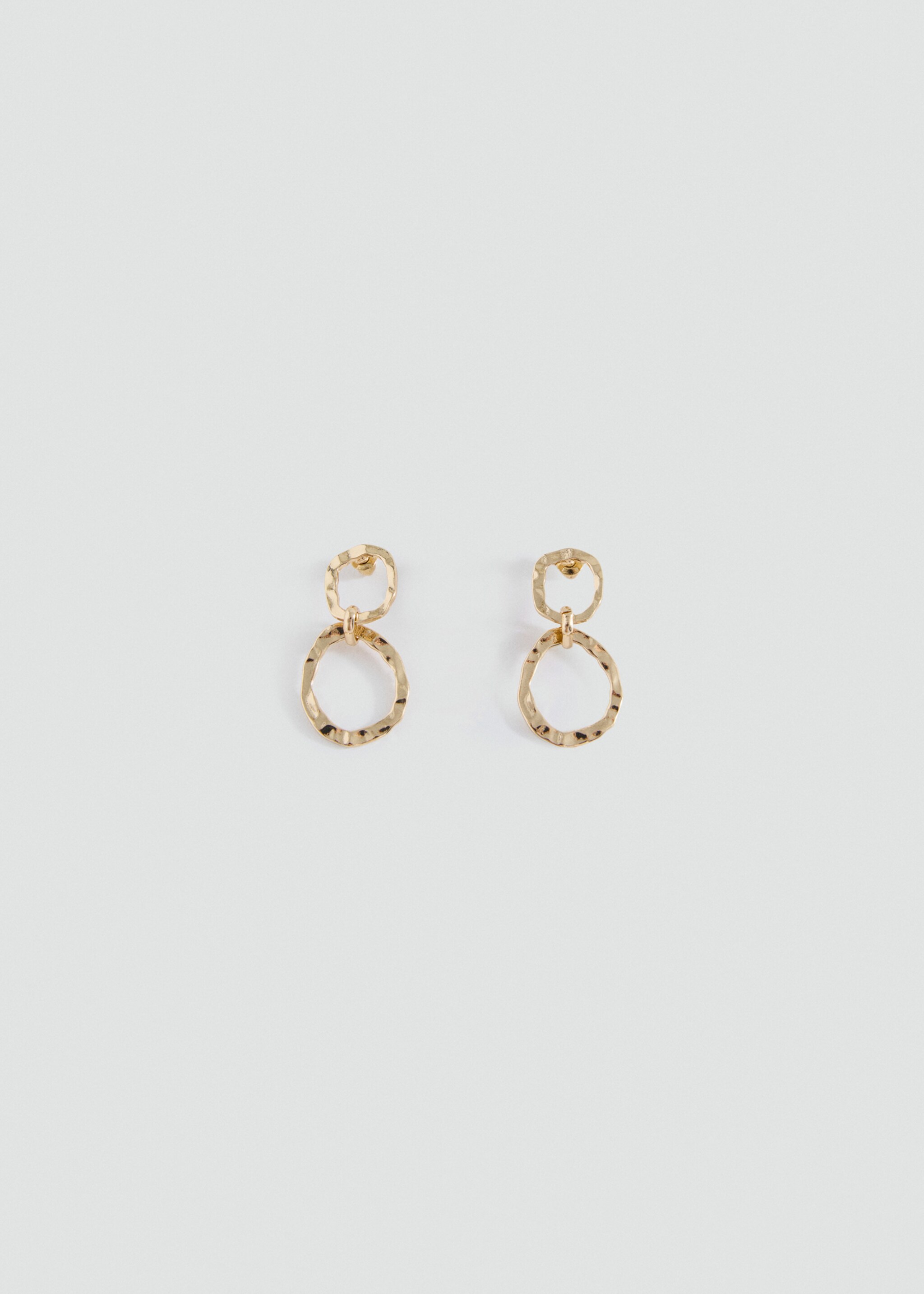 Boucles d'oreilles combinées - Article sans modèle, Or. Ref: 17043806-00.