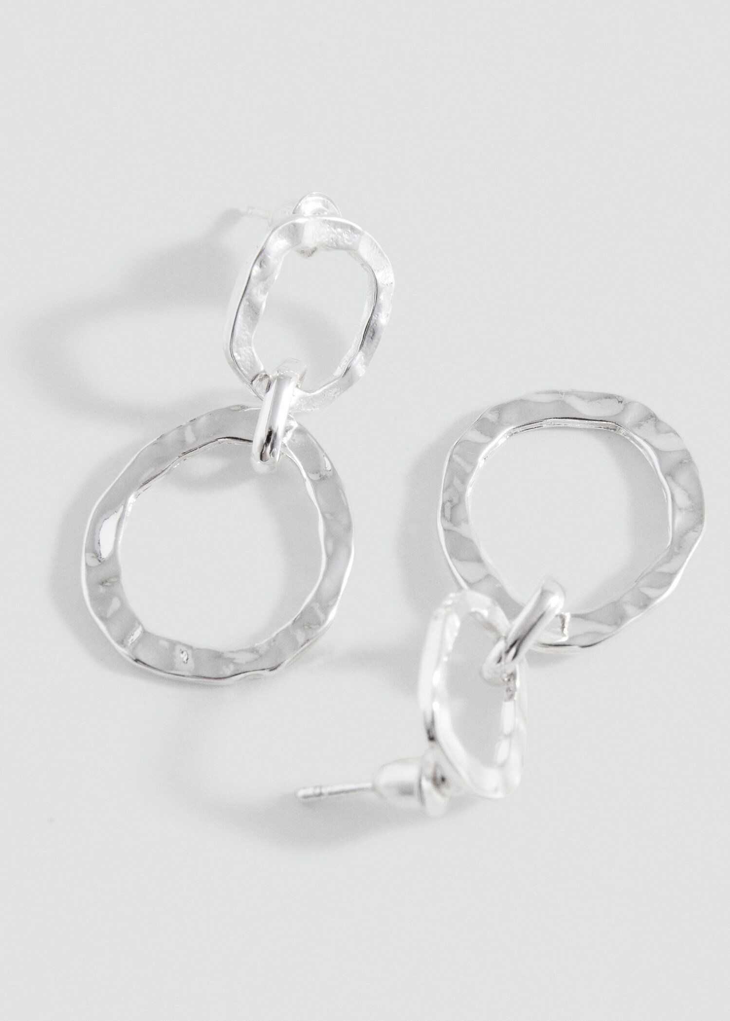 Boucles d'oreilles combinées - Plan moyen