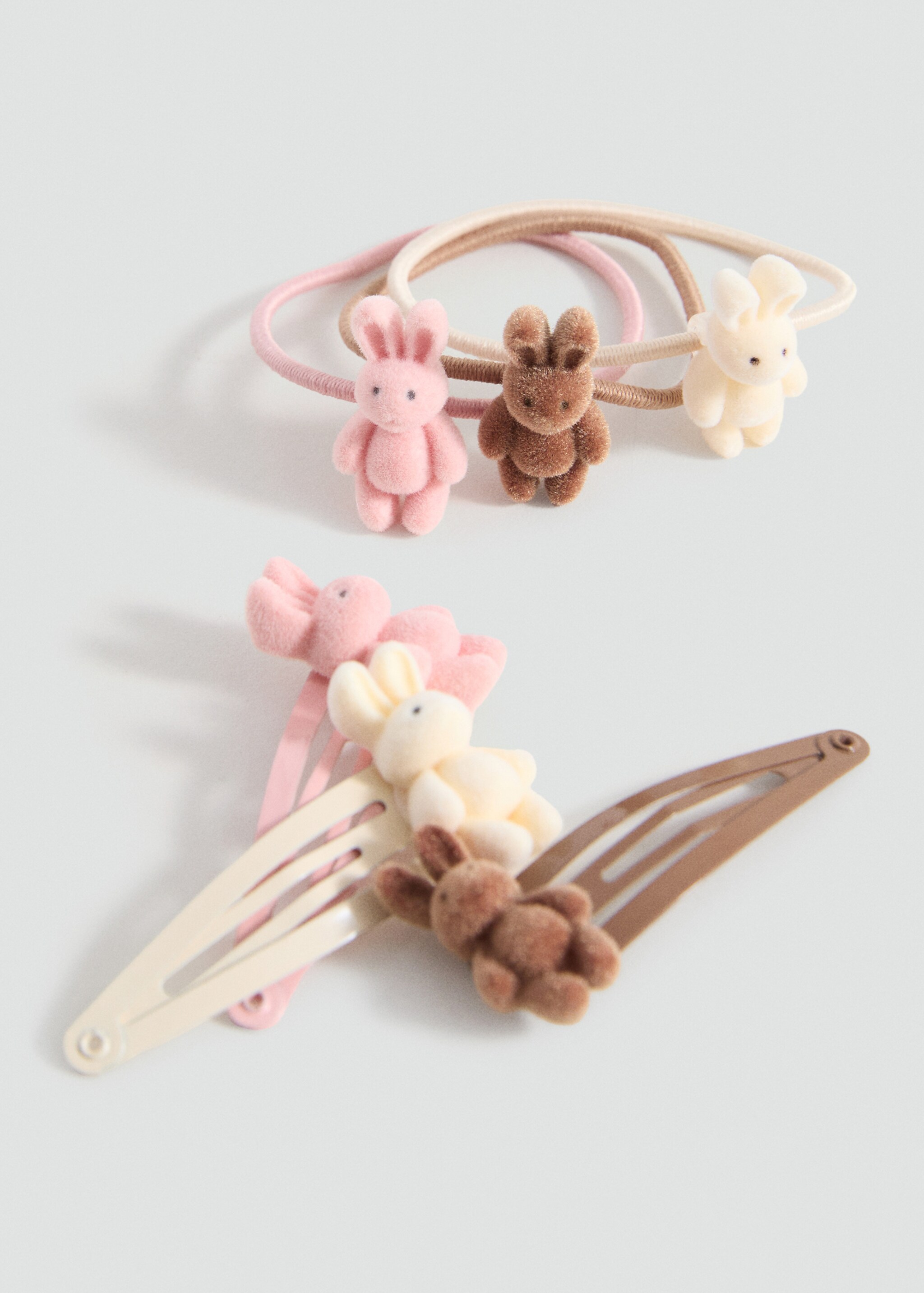 Pack of rubber bands and clips - Medium plane