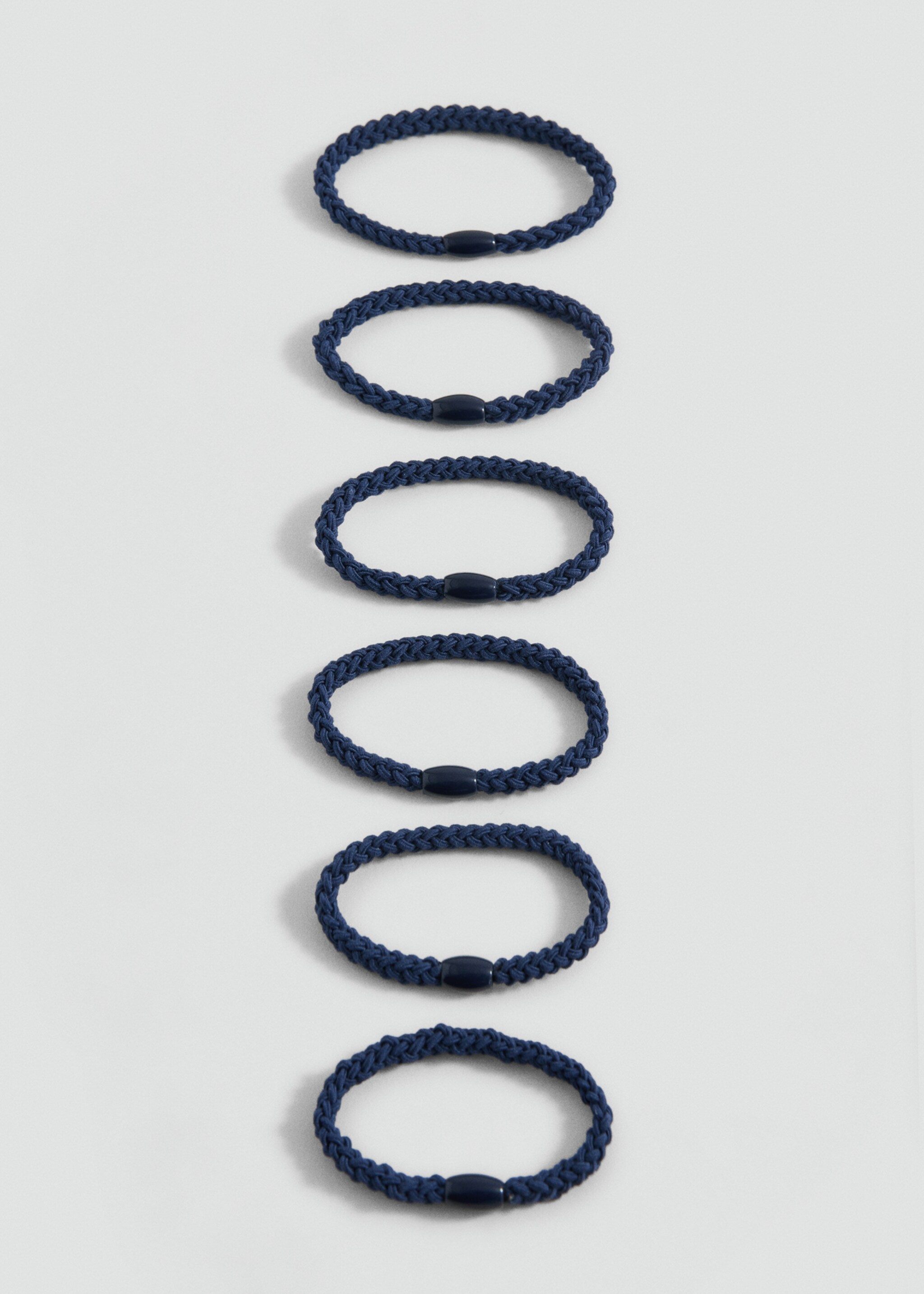 Pack 6 hair ties - Medium plane
