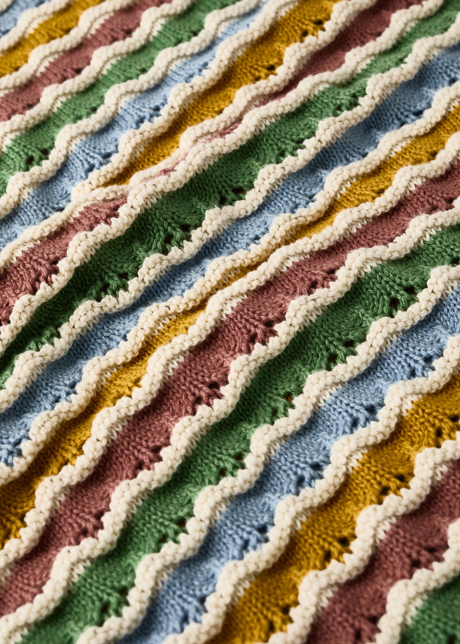 Blanket/plaid aurora - Details of the article 2
