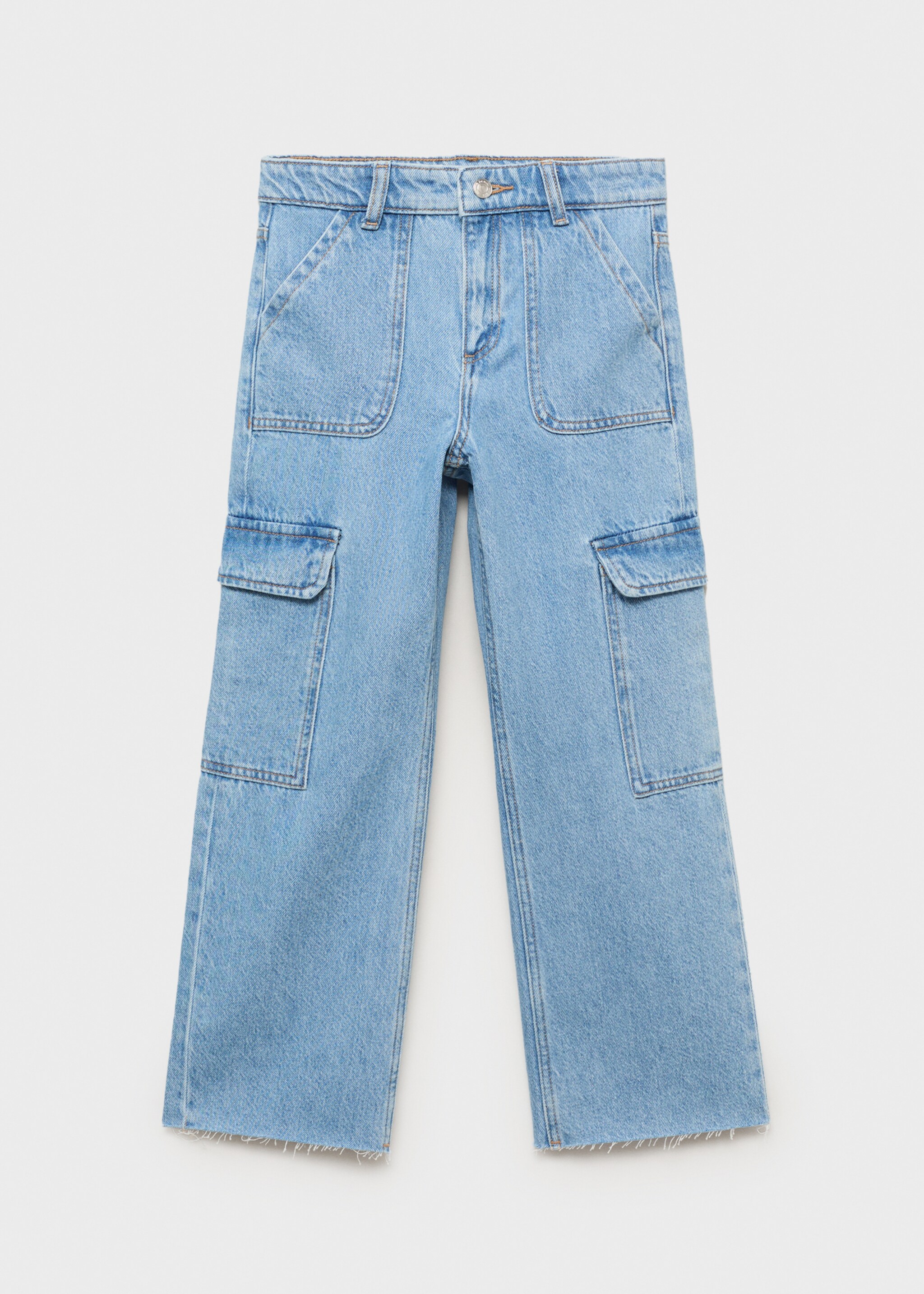 Straight-fit cargo jeans - Article without model