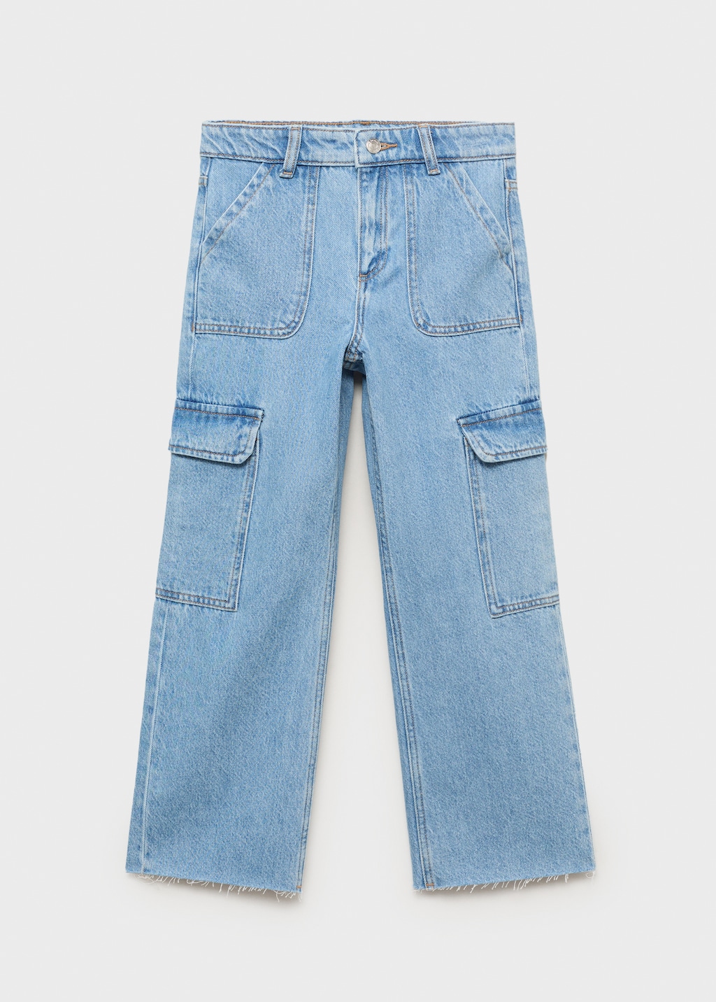 Straight-fit cargo jeans
