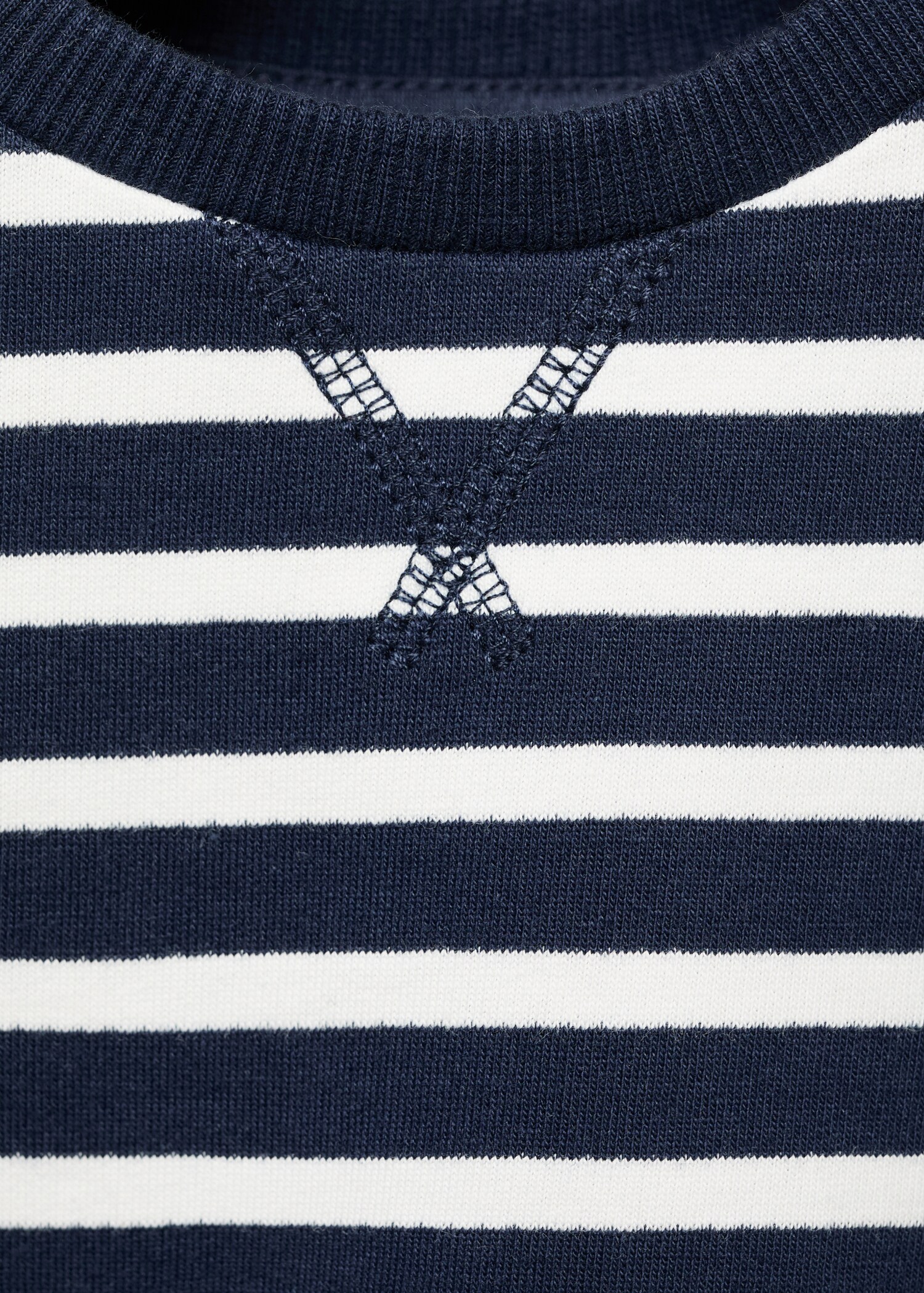 Sweat-shirt coton rayures - Détail de l'article 8