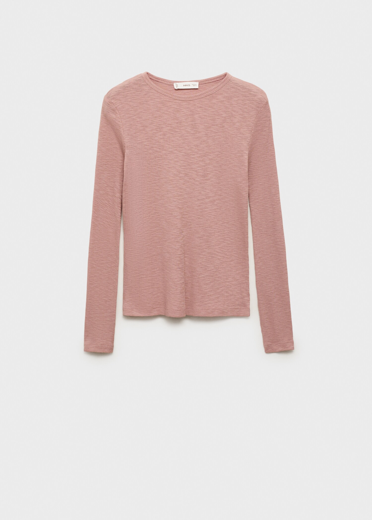 Long-sleeved knitted t-shirt - Article without model