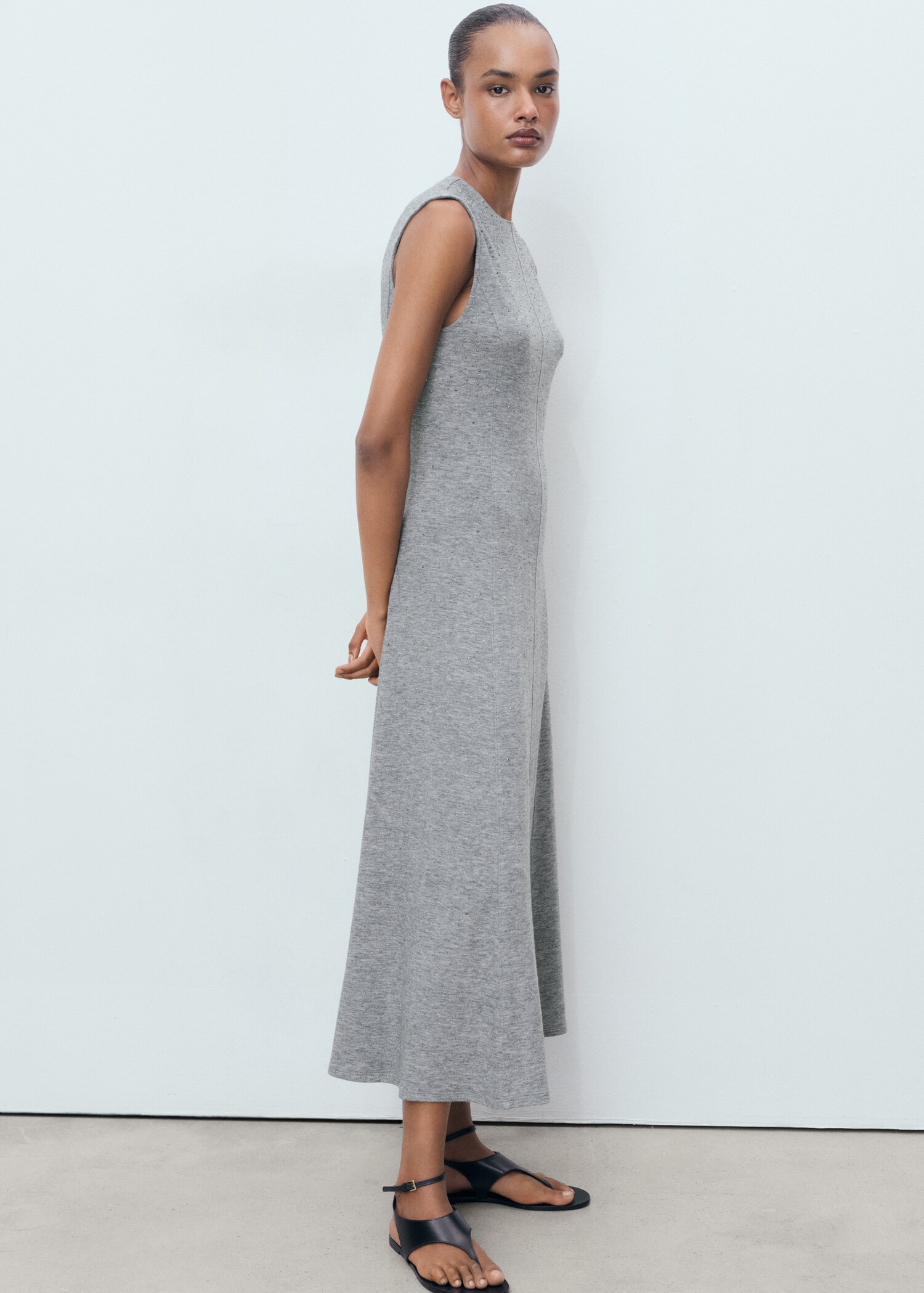 Vestido midi strass - Detalle del artículo 2