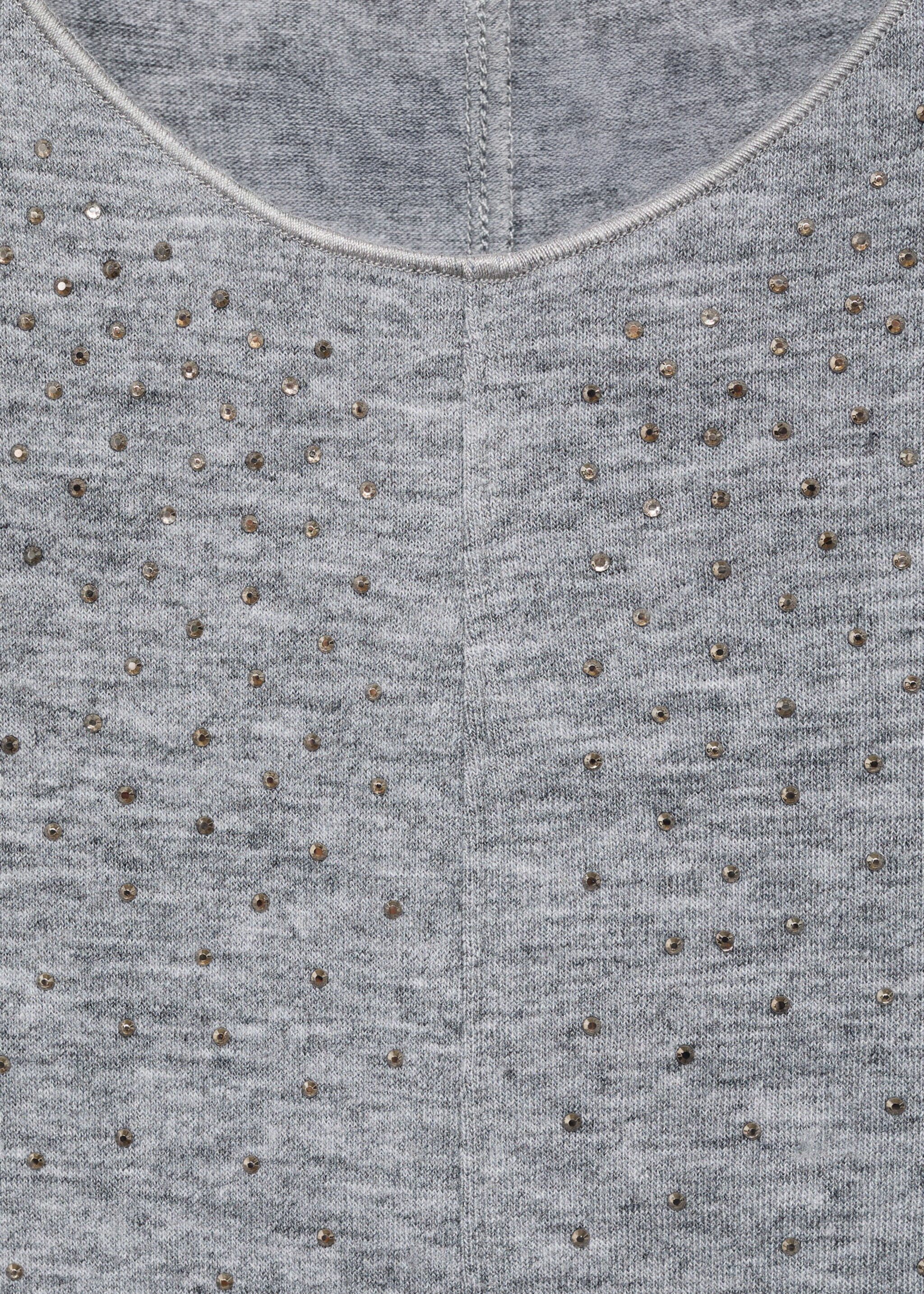 Rhinestone dress with seams - Details of the article 8, Dark Heather Grey. Ref: 17044075-00.
